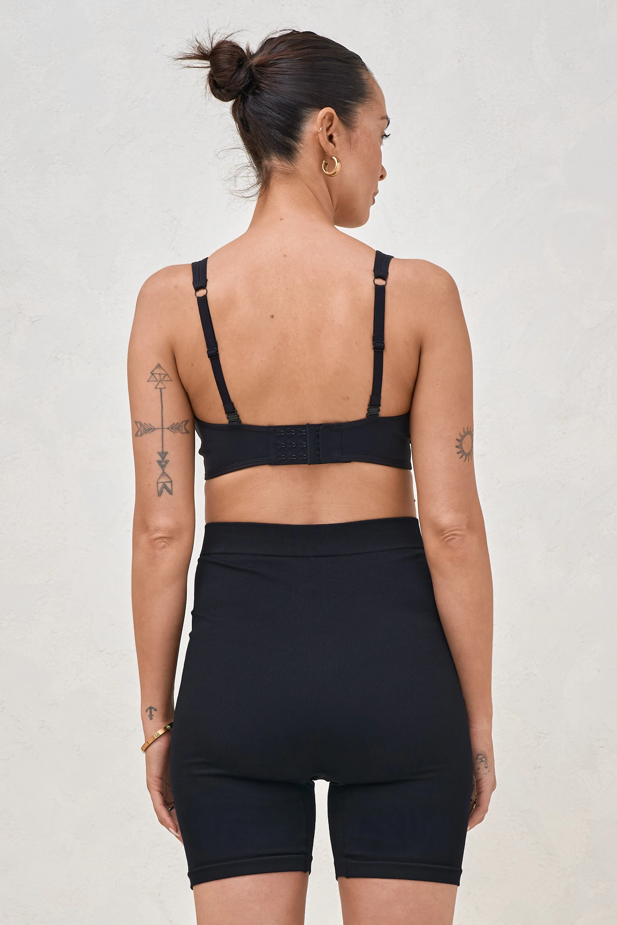 Bodybase Cross Paths Nursing Bra - Blk - Image 3
