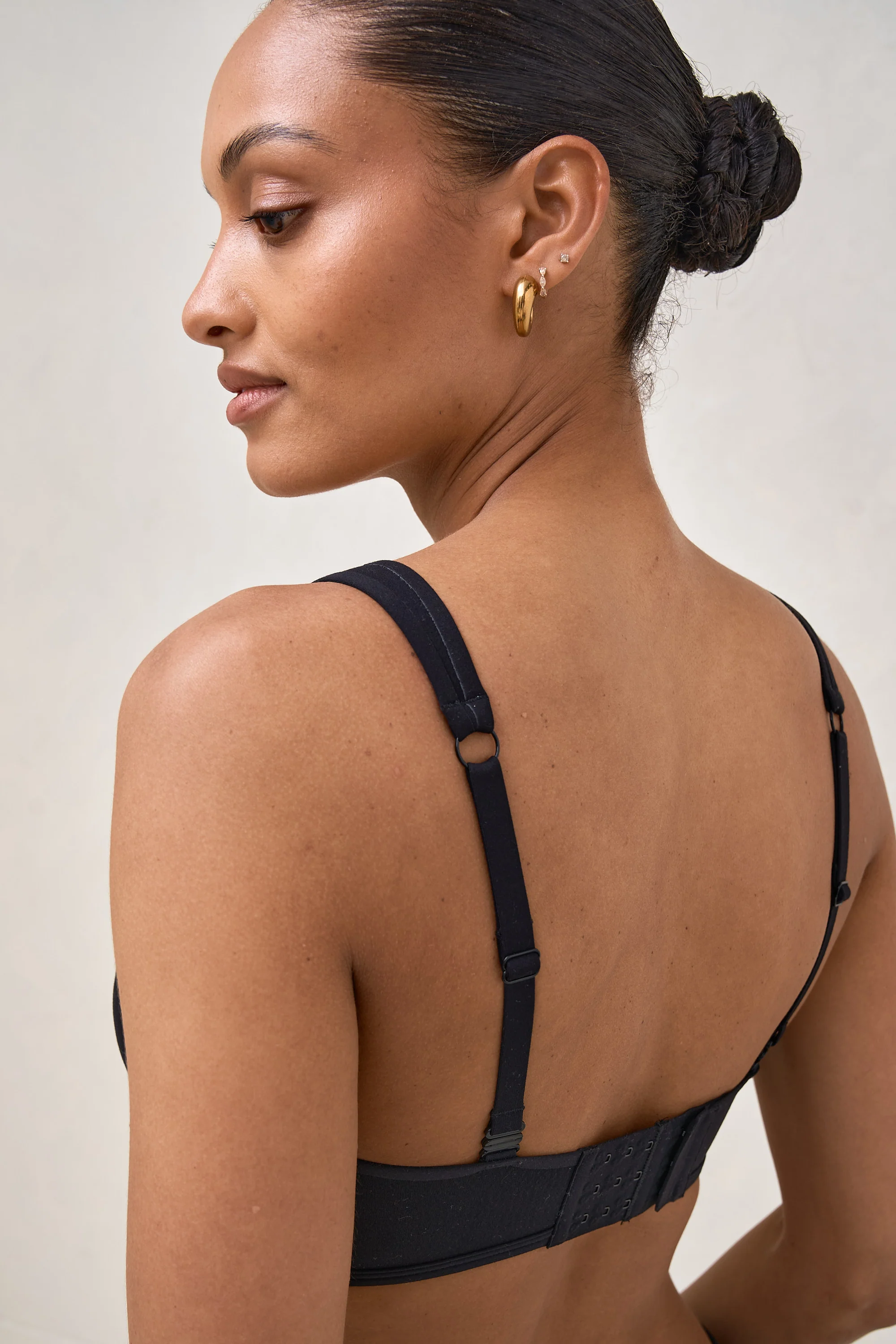 Bodybase Cross Paths Nursing Bra - Blk - Image 9