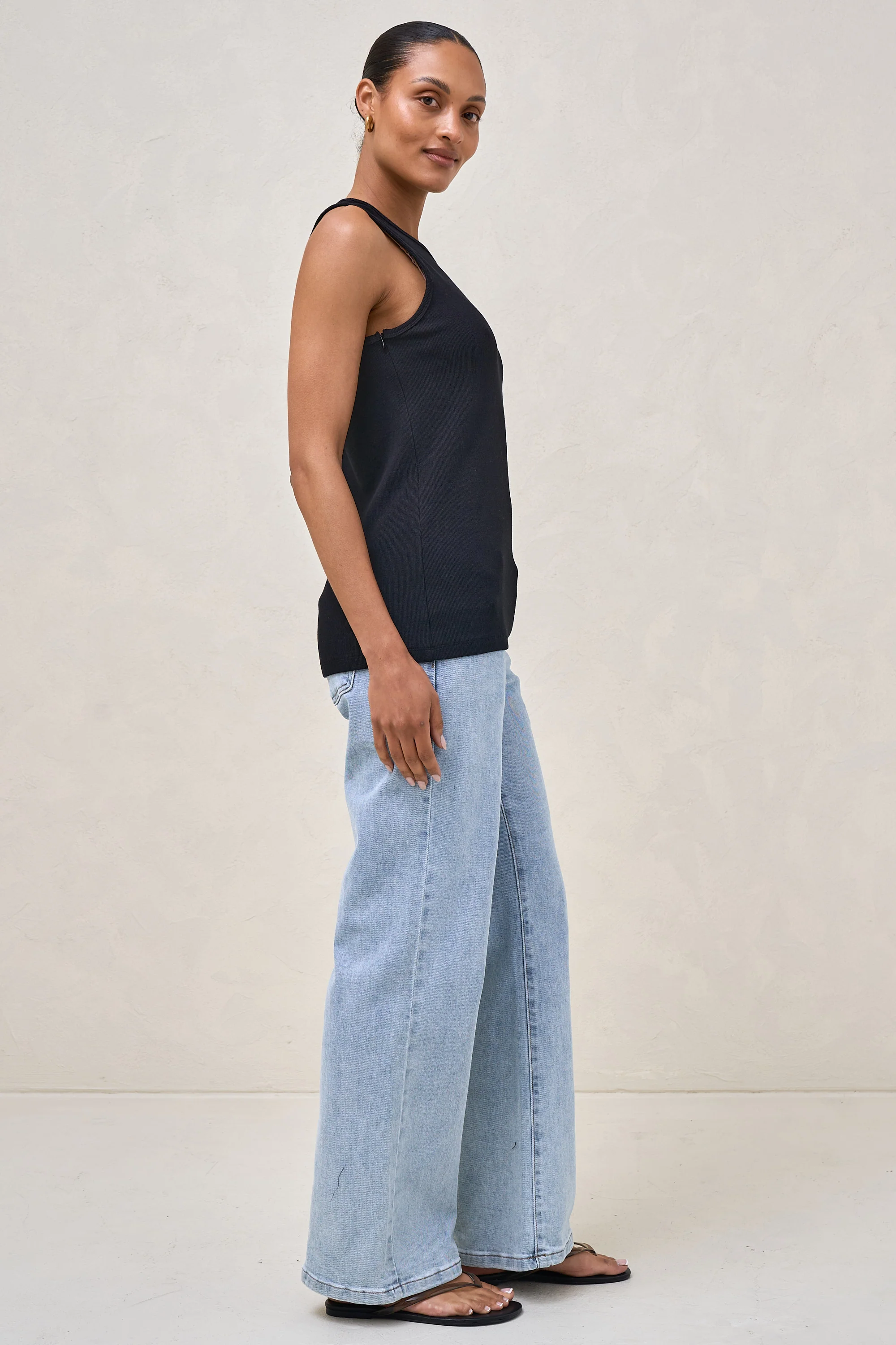 Something Else Nursing Tank - Black - Image 7