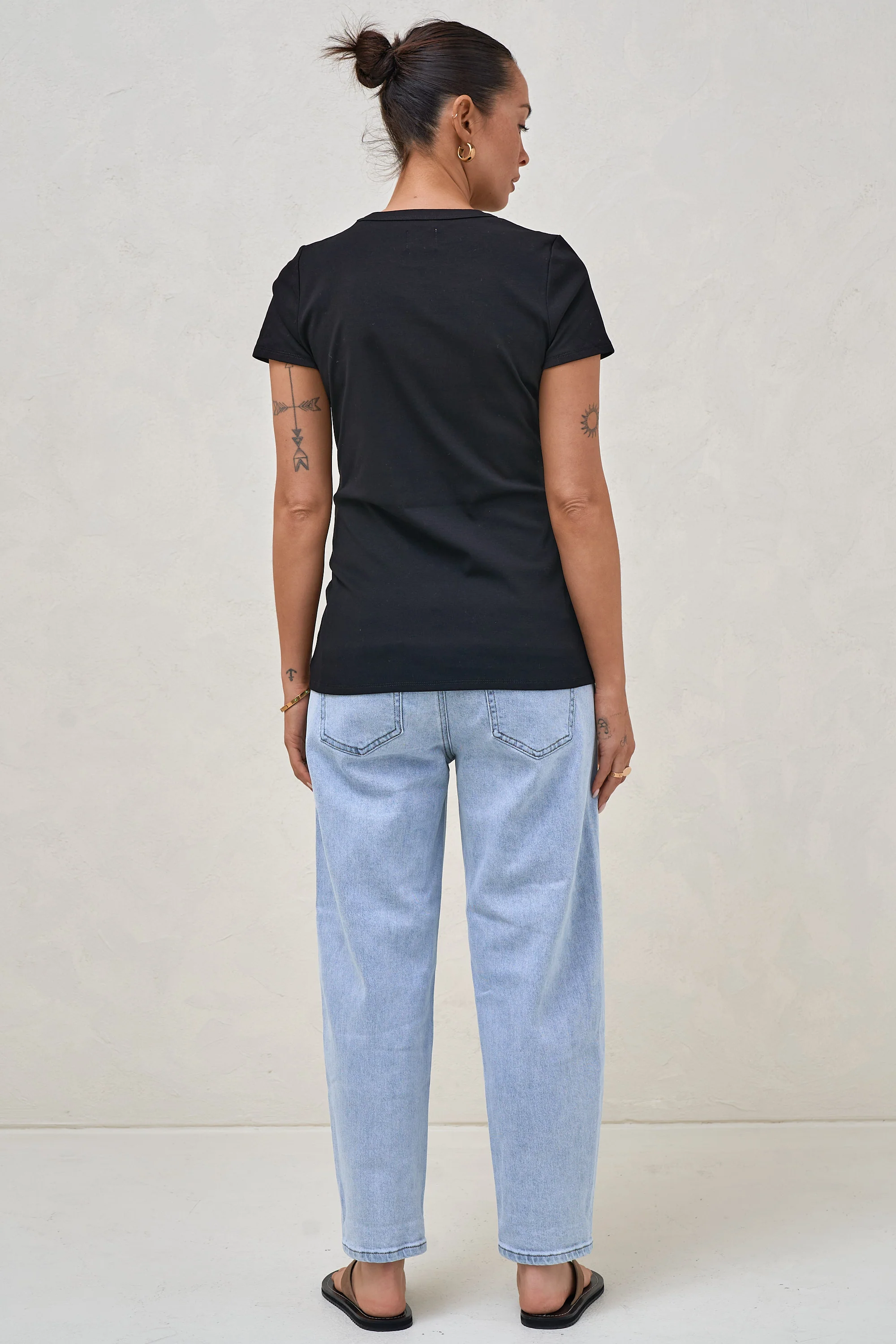 Elemental Short Sleeve Tee - Black - Image 3