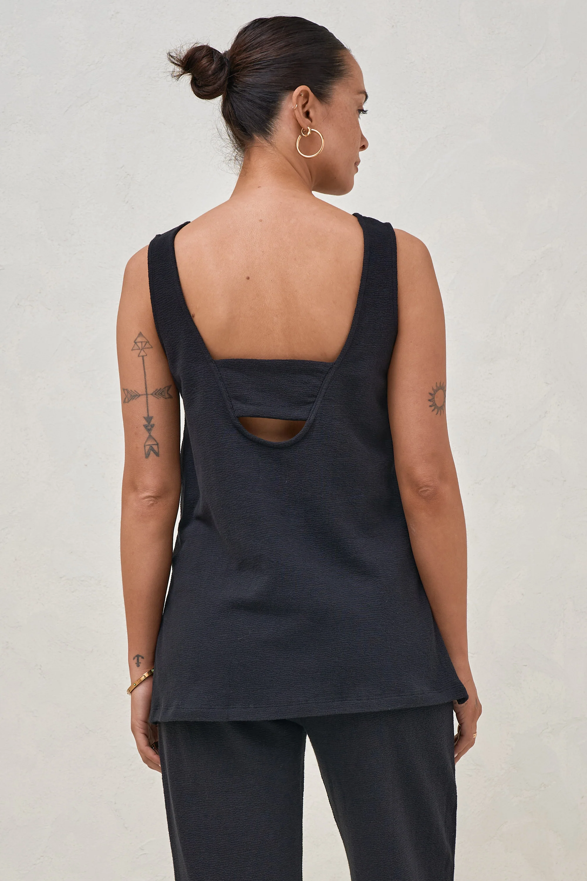 Kindred Nursing Top - Black - Image 3