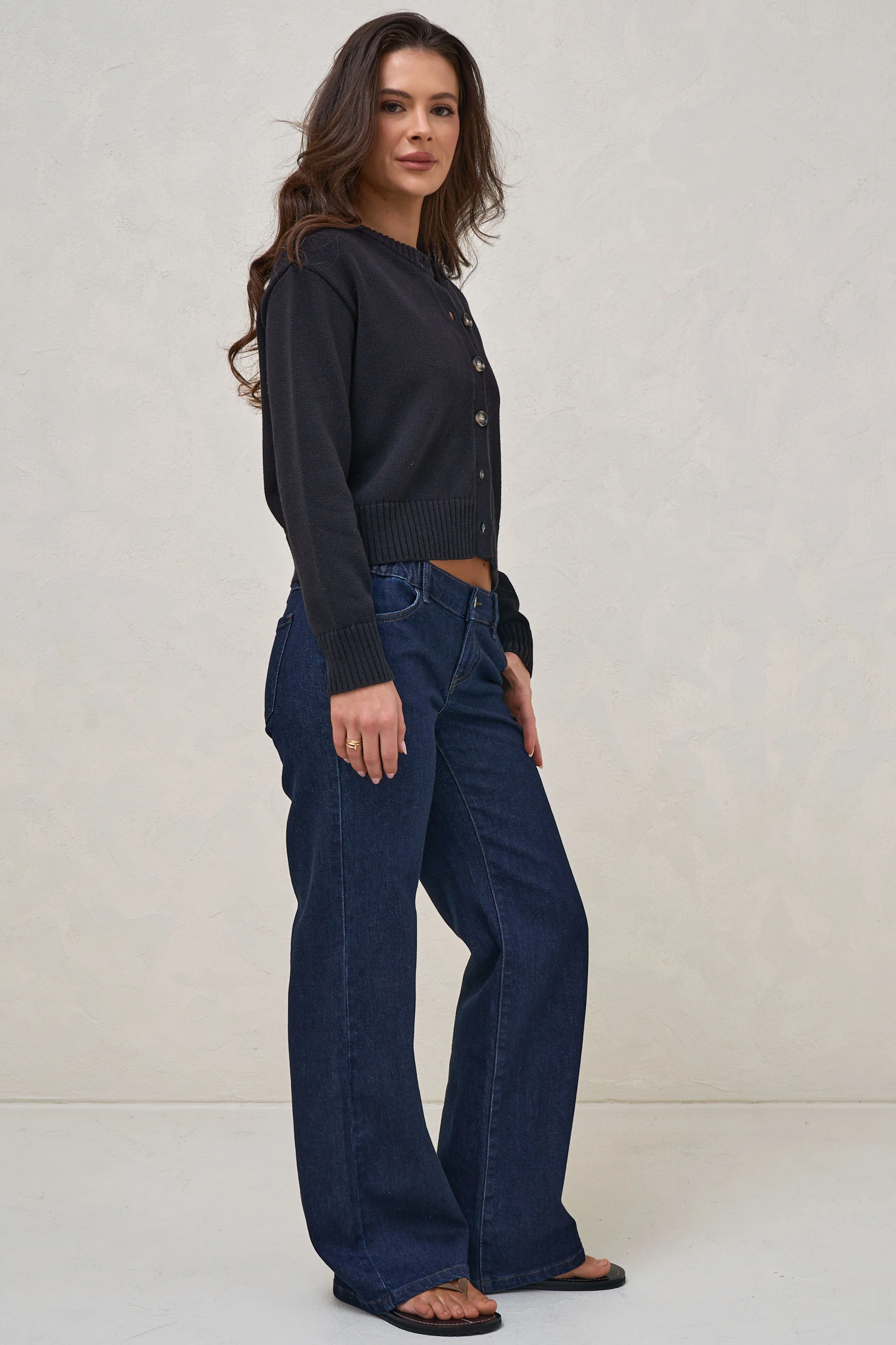 Live Light Cardigan - Black - Image 7