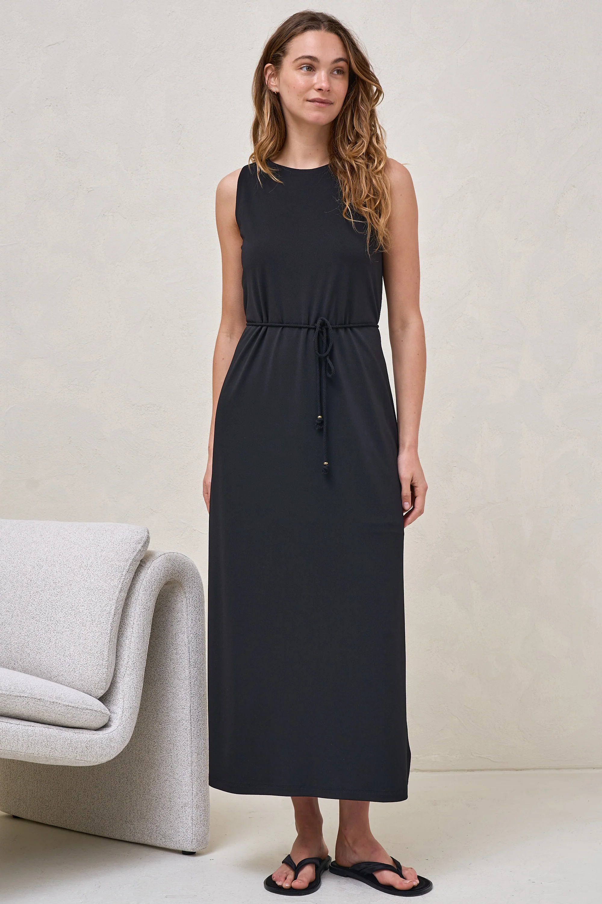 Calibration Nursing Column Dress - Black - Image 6