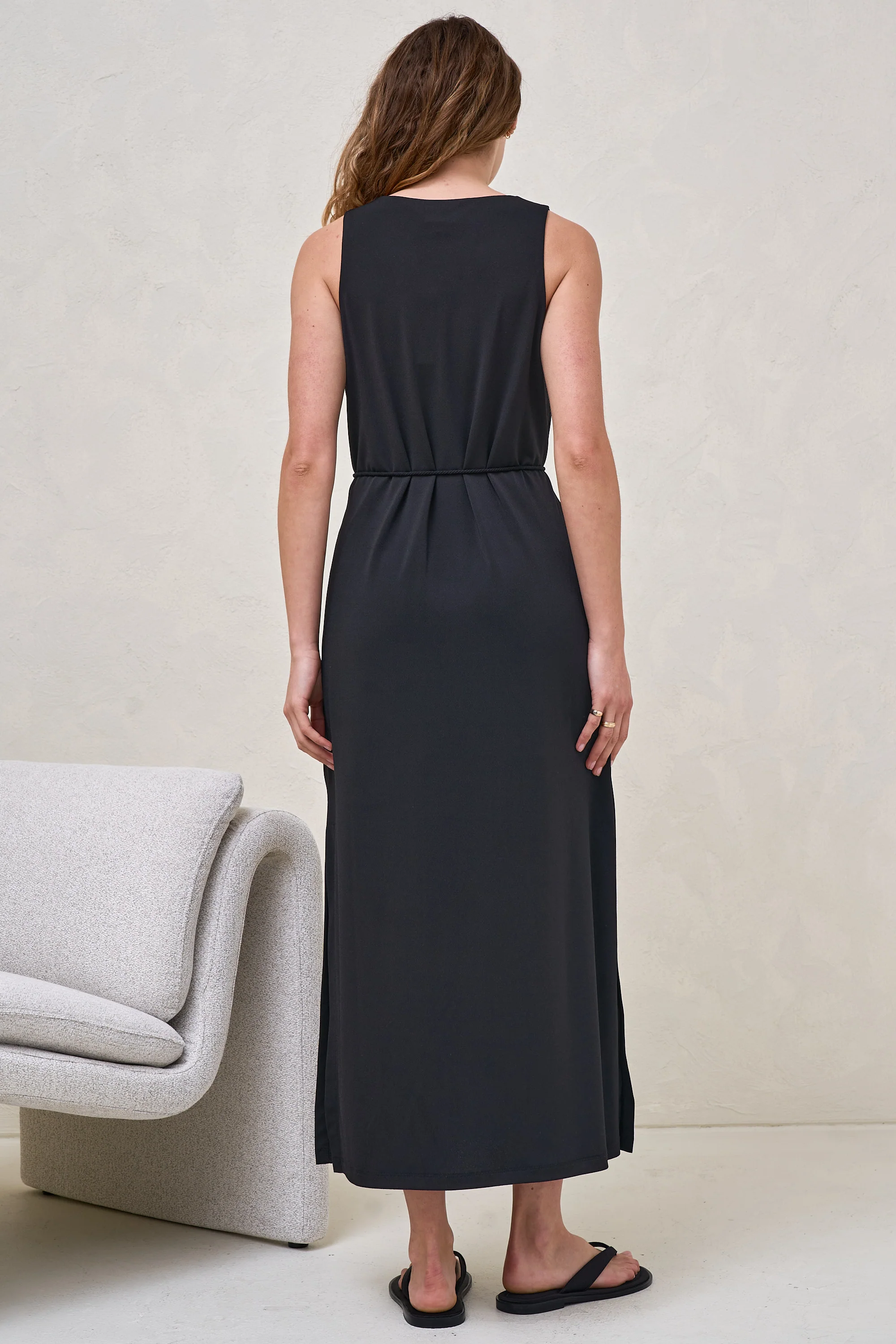 Calibration Nursing Column Dress - Black - Image 8