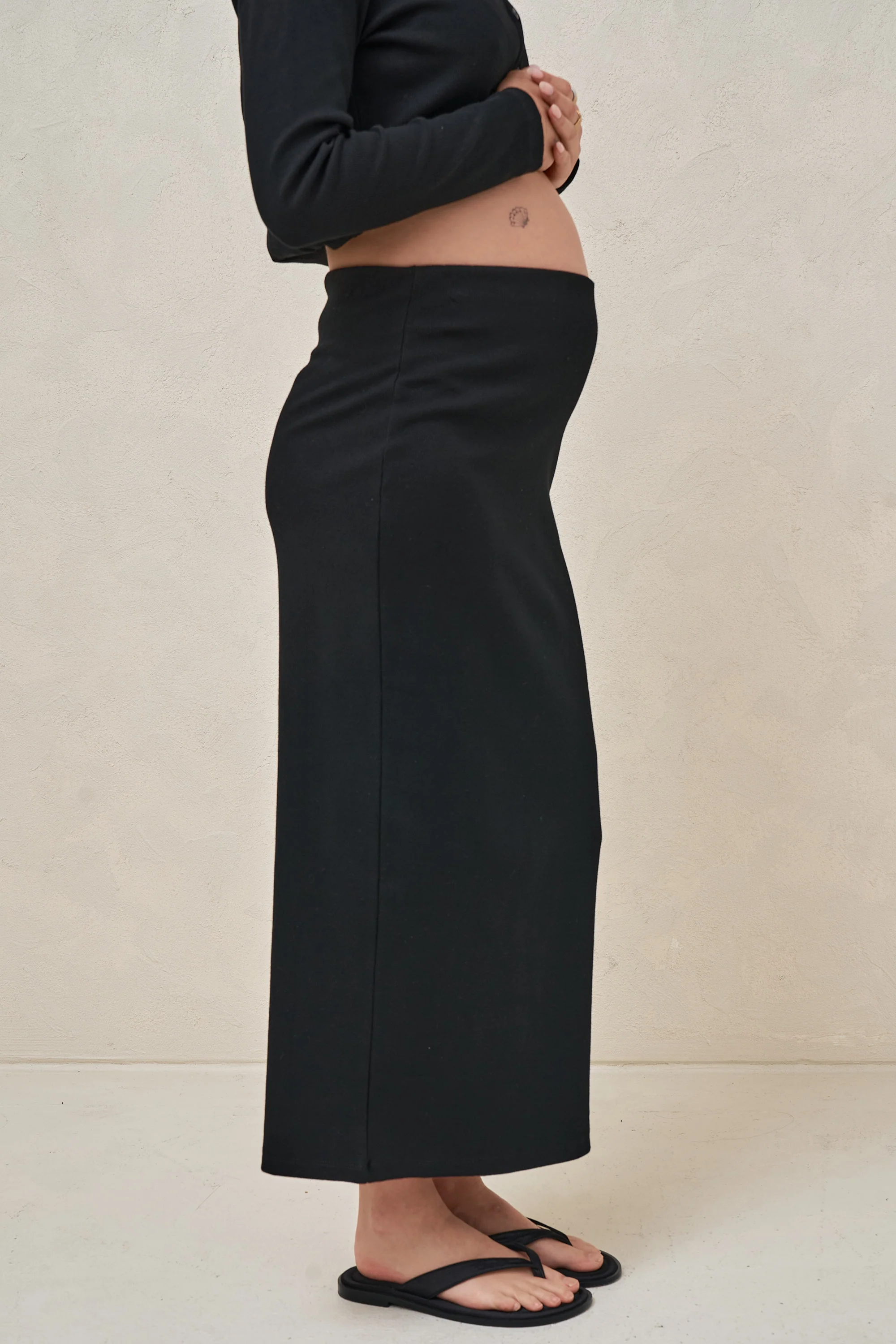 Storyline Midi Skirt - Black - Image 3