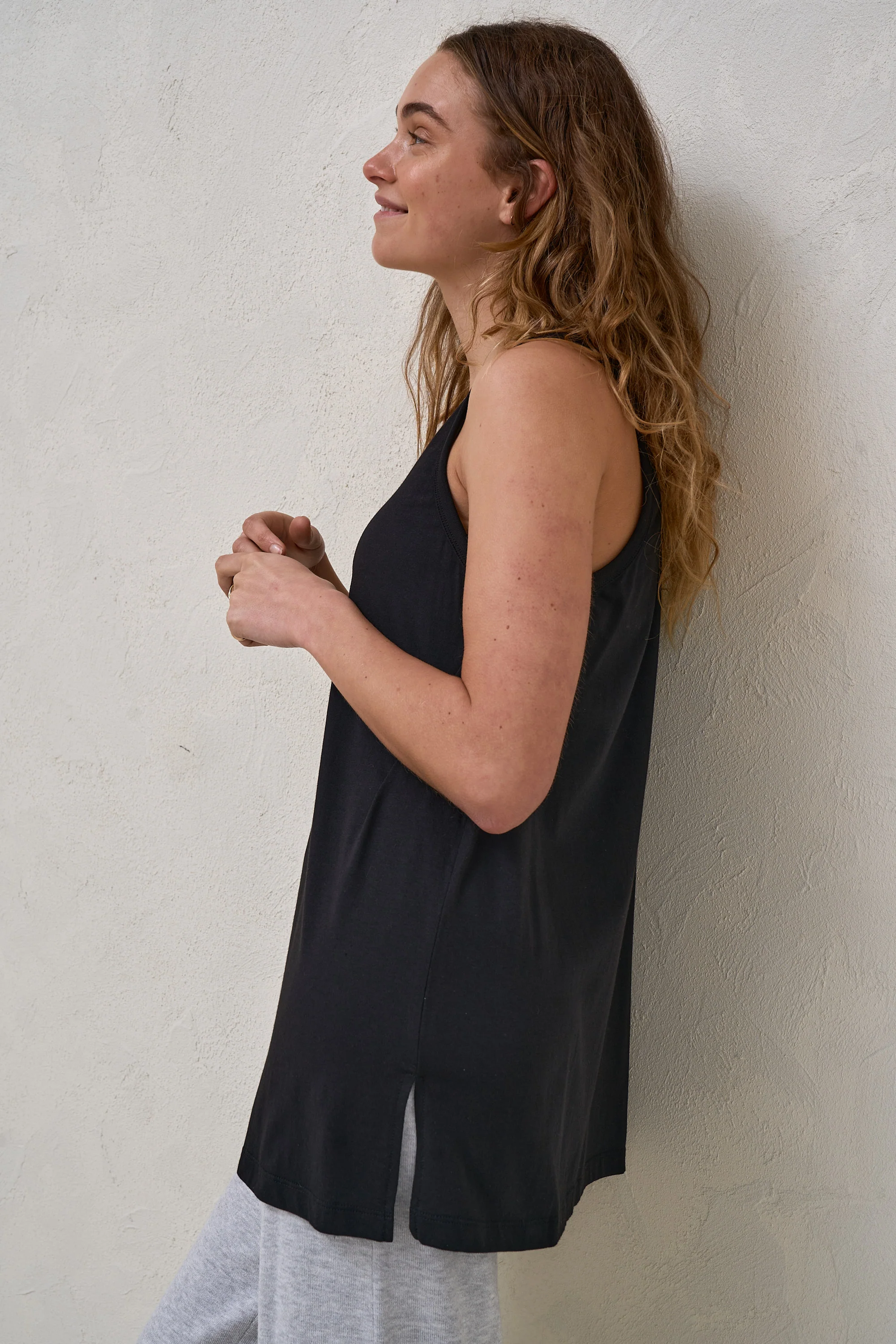 The Weekend Scoop Tank - Black* - Image 10