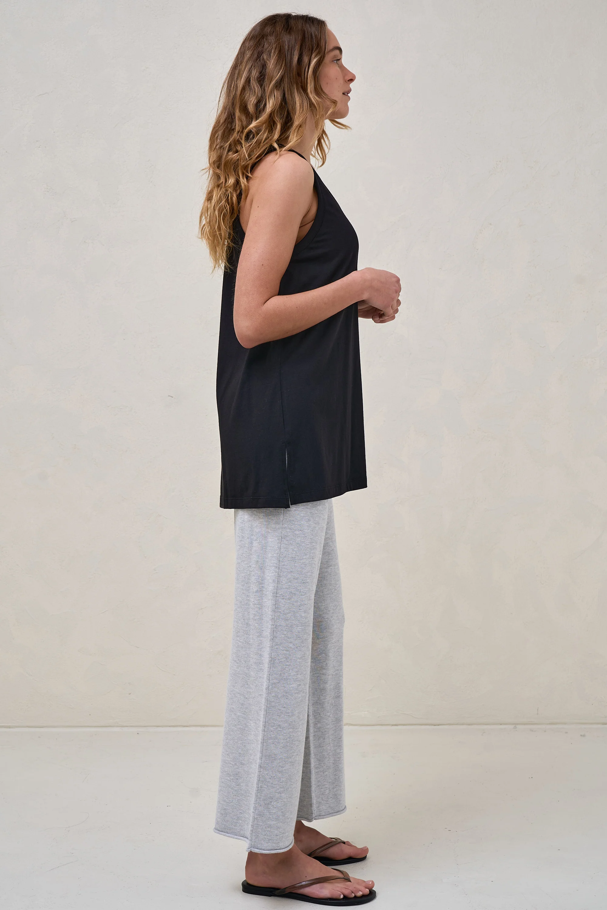 The Weekend Scoop Tank - Black* - Image 7