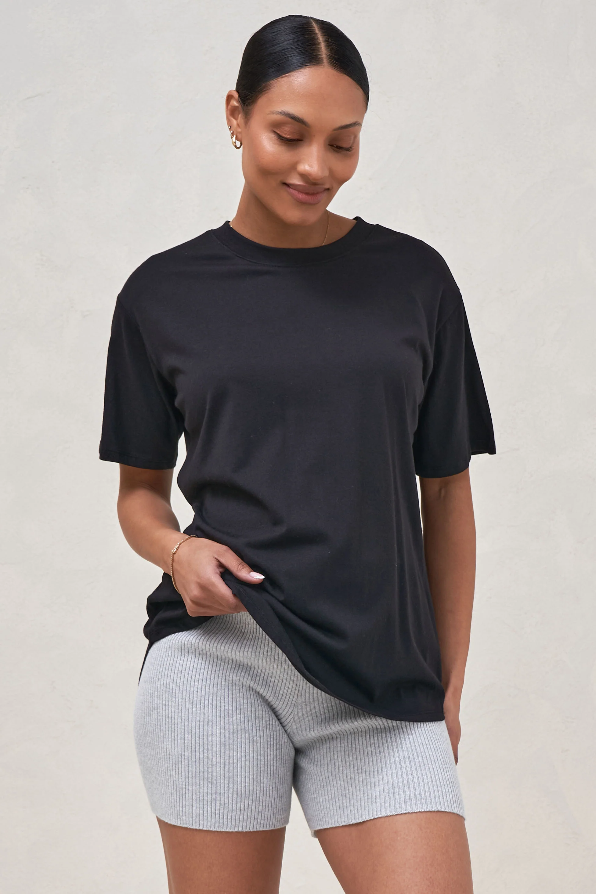 Into It Crew Tee -Black - Image 3
