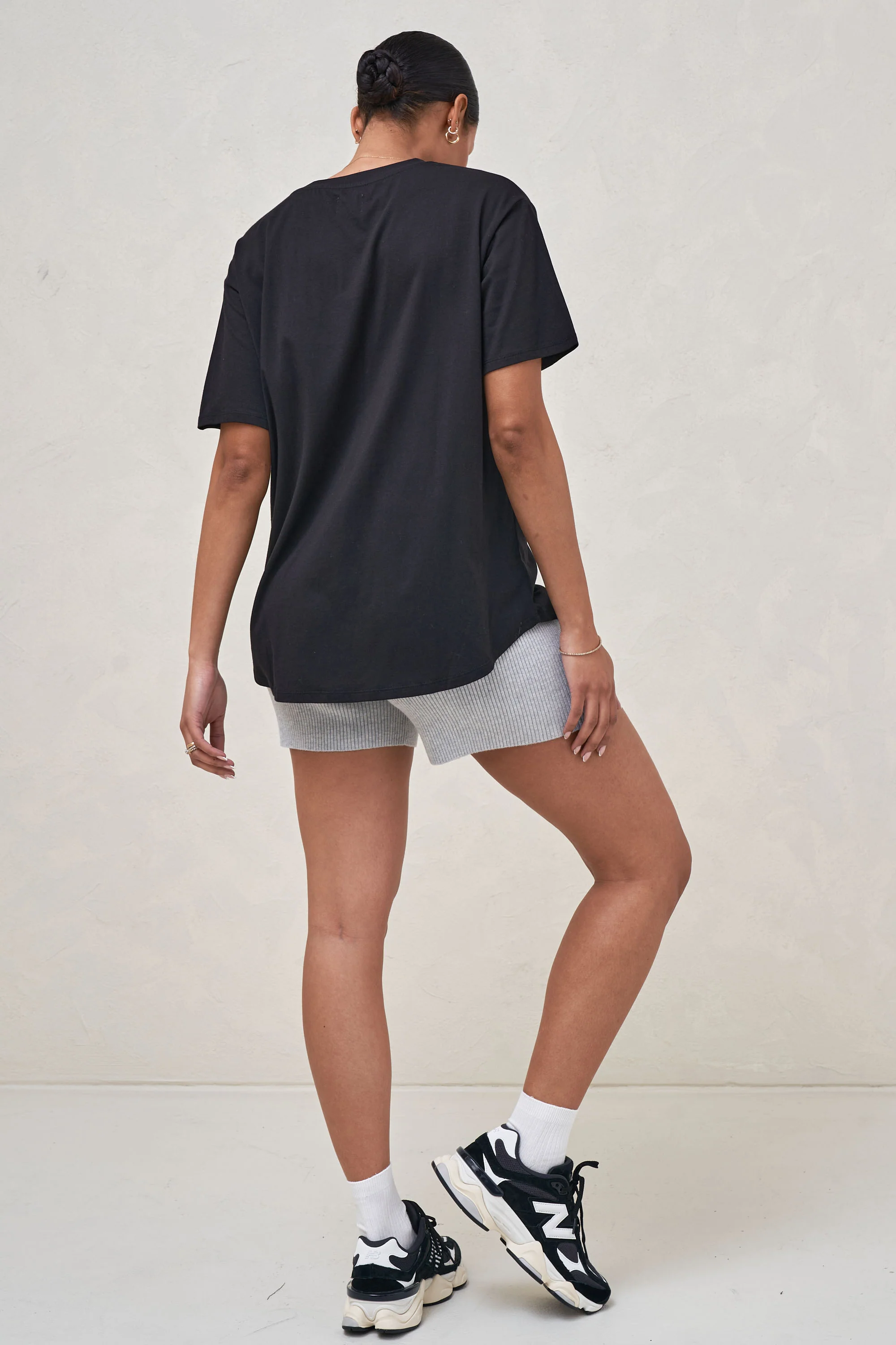Into It Crew Tee -Black - Image 4