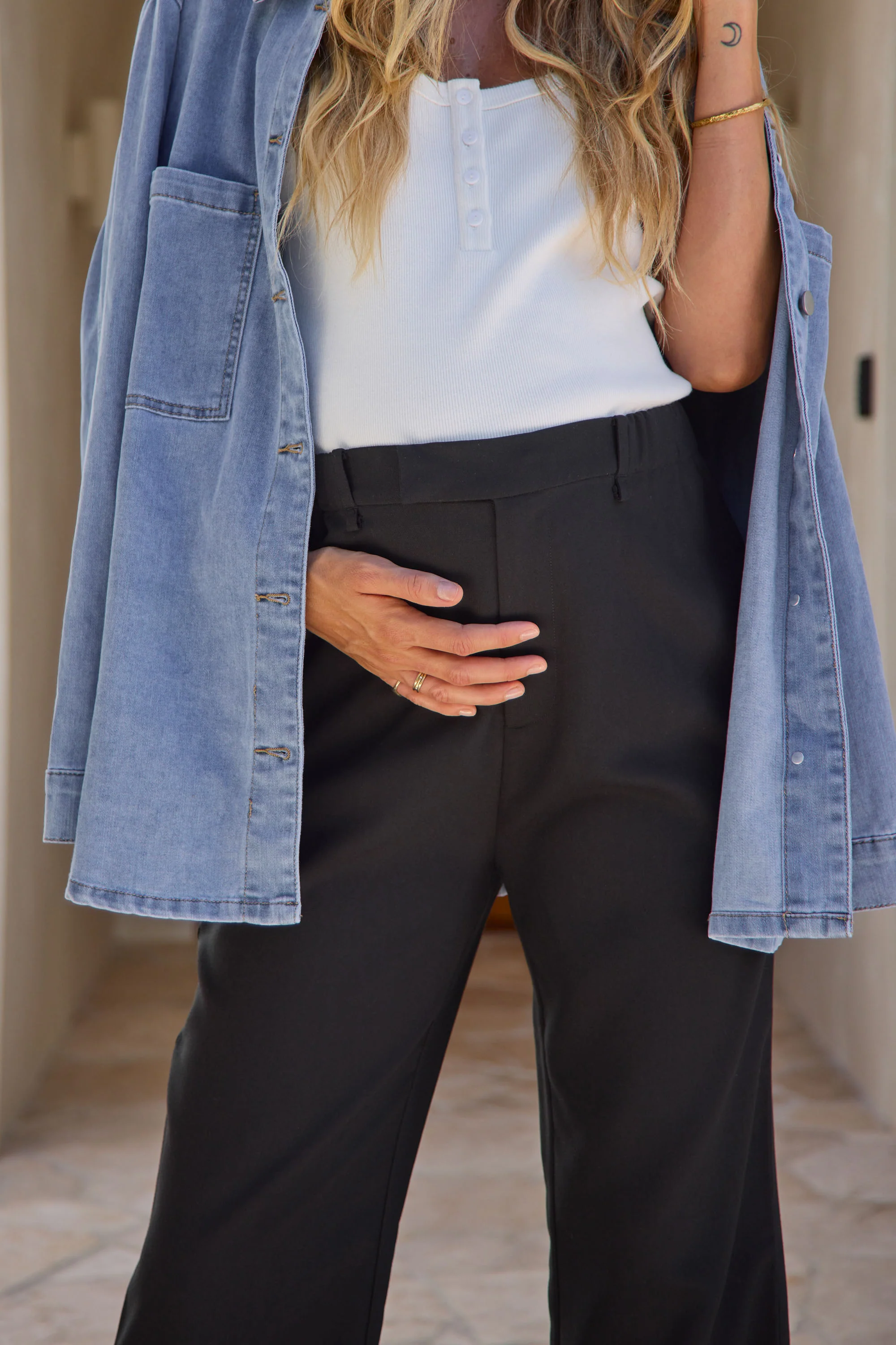 For Tomorrow Tailored Pant - Black - Image 4