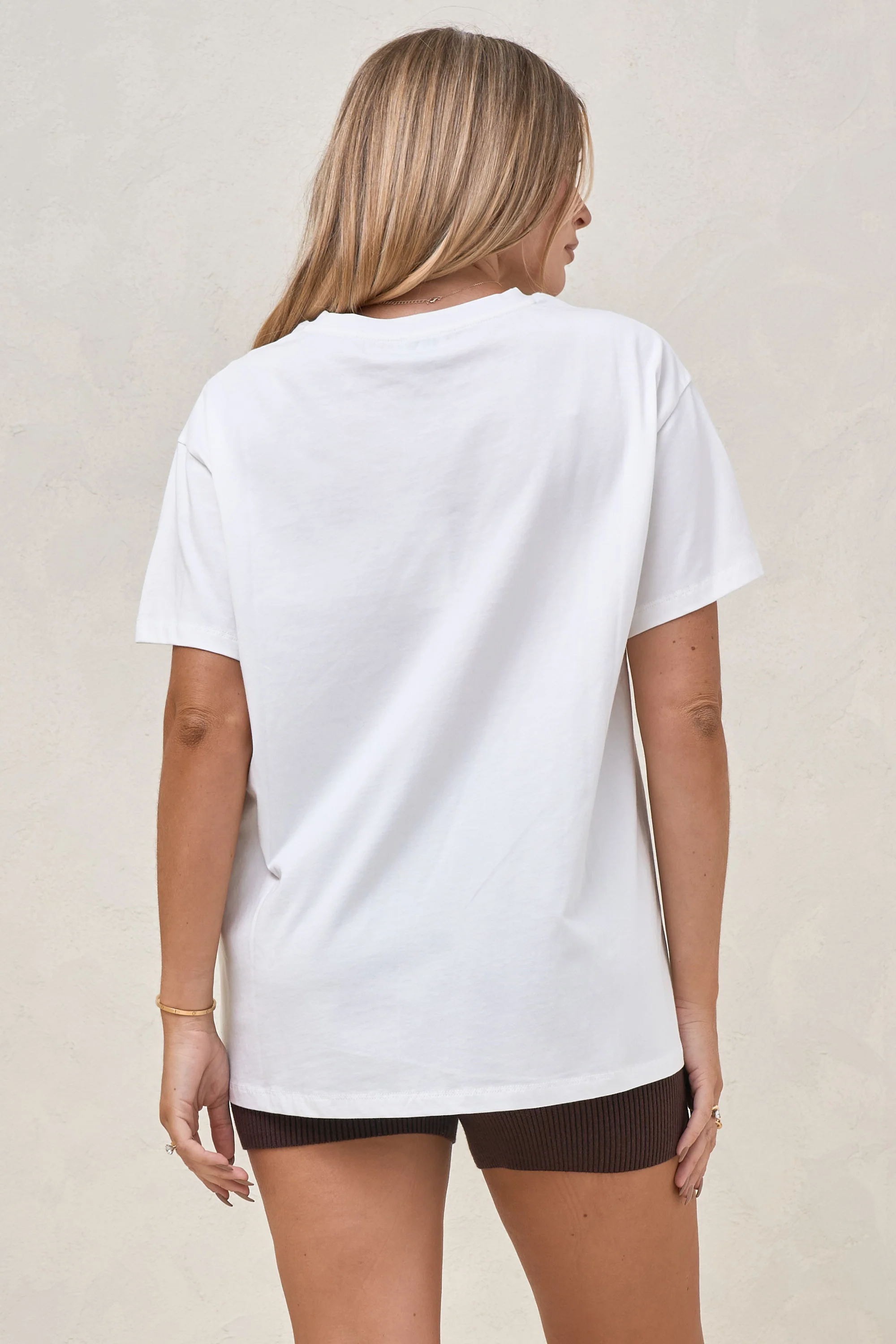 Basic Instincts Boxy Tee - White - Image 3