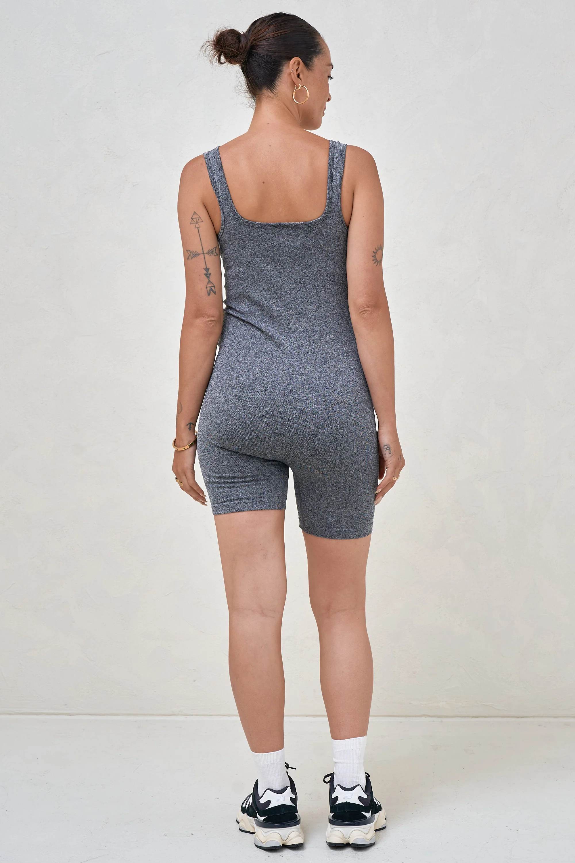 The Movement Romper - Charcoal - Image 3