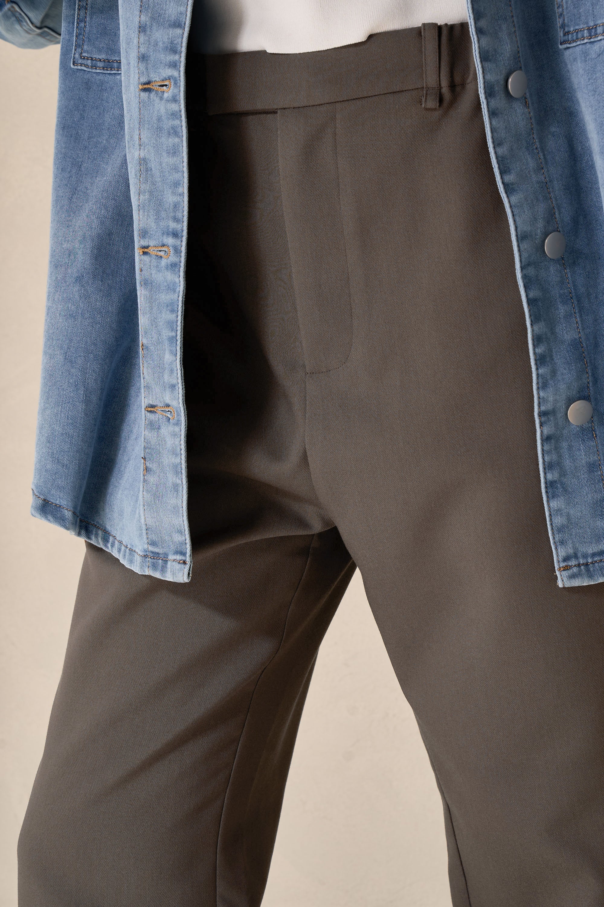 For Tomorrow Tailored Pant - Chocolate* - Image 10