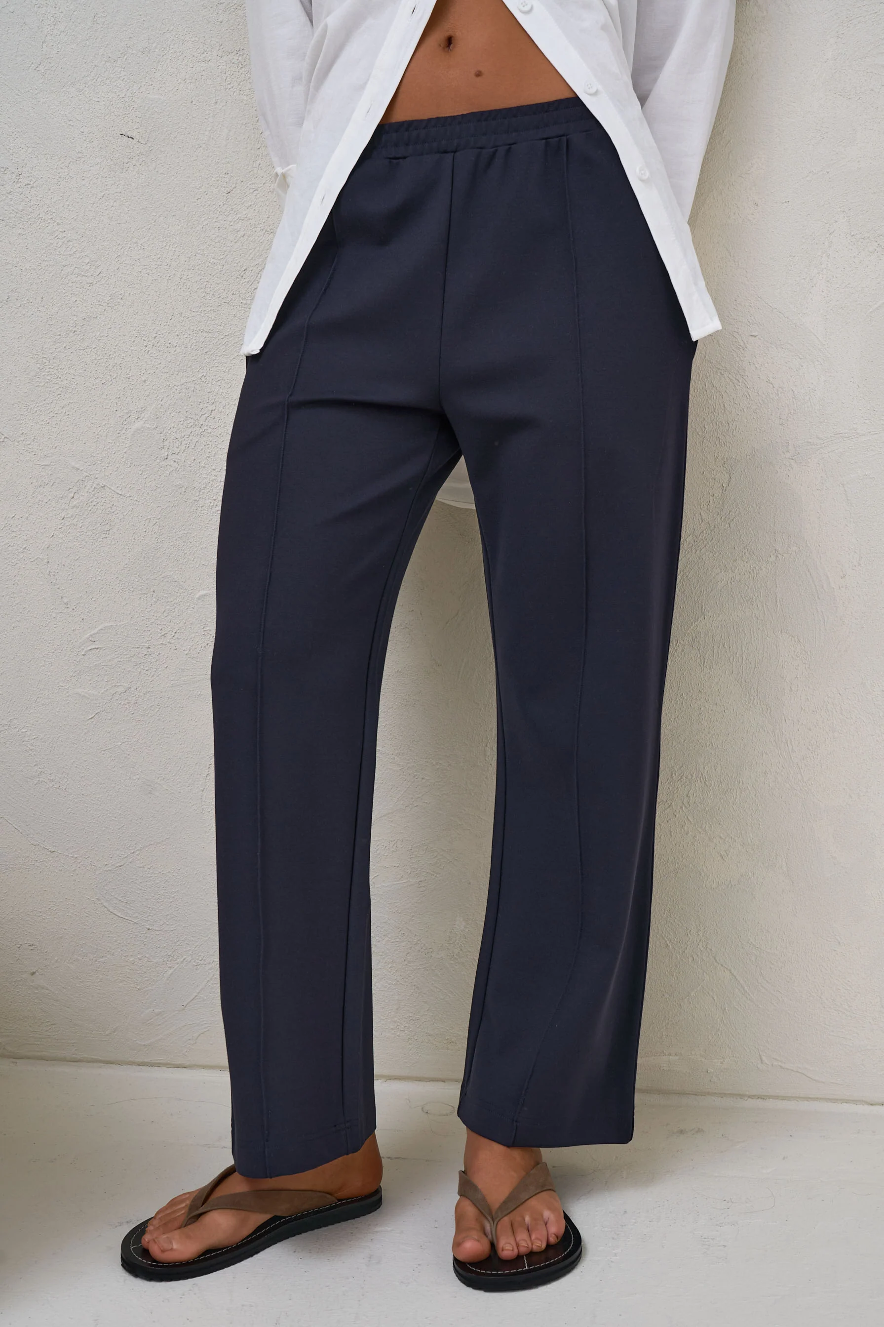 High Road Cropped Pant - Navy* - Image 7