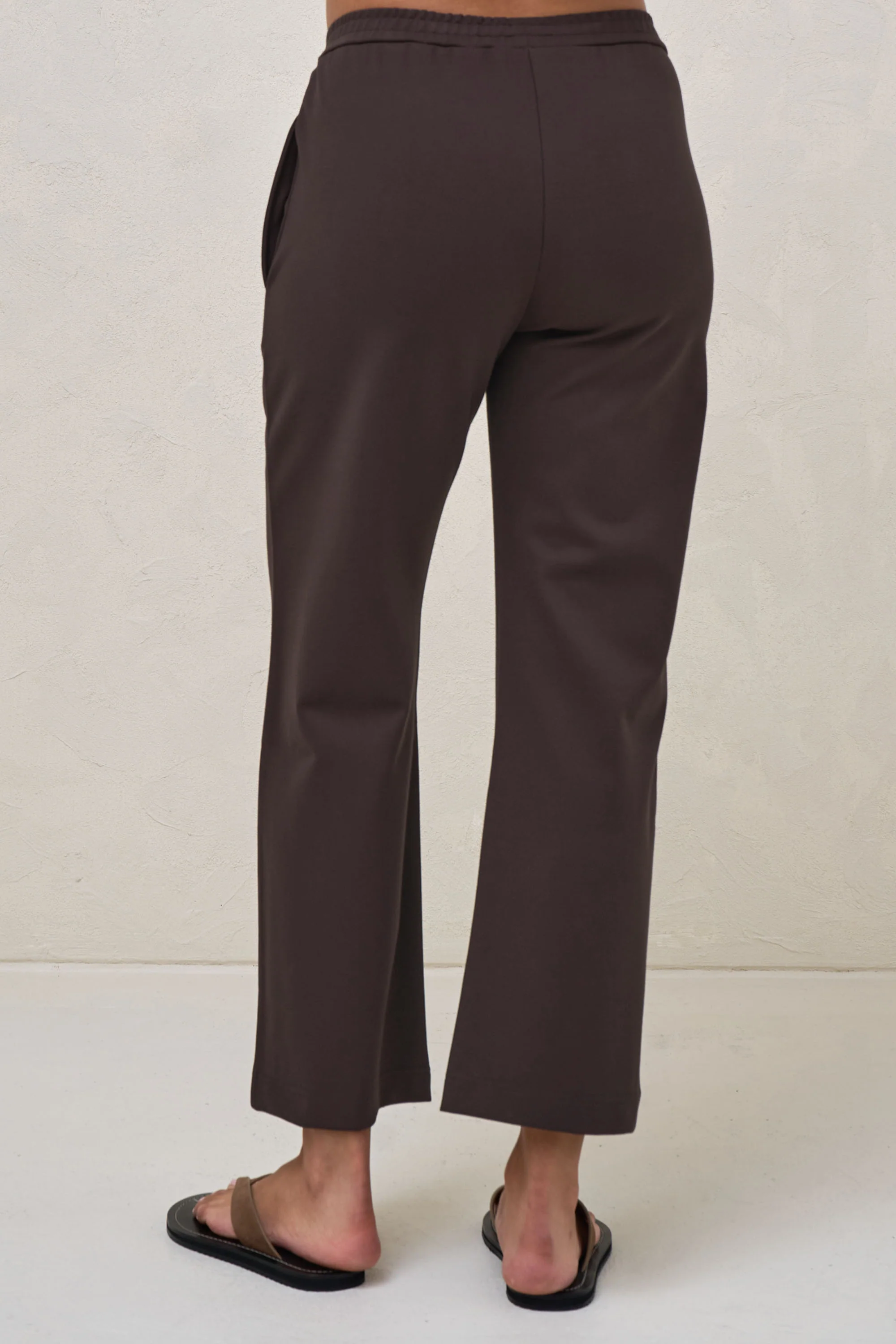 High Road Cropped Pant - Chocolate* - Image 3