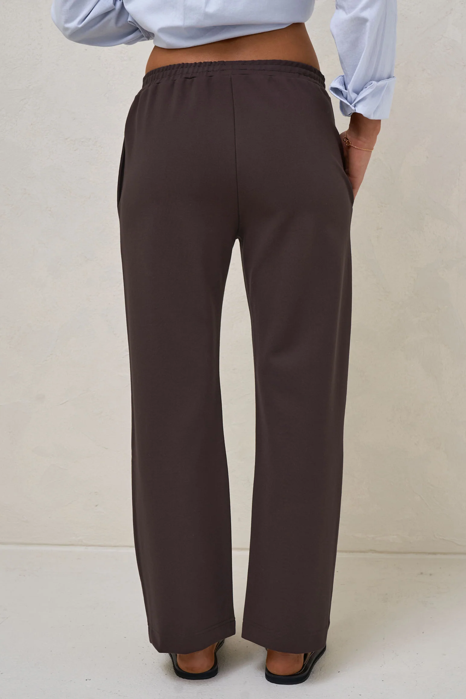 High Road Cropped Pant - Chocolate* - Image 7