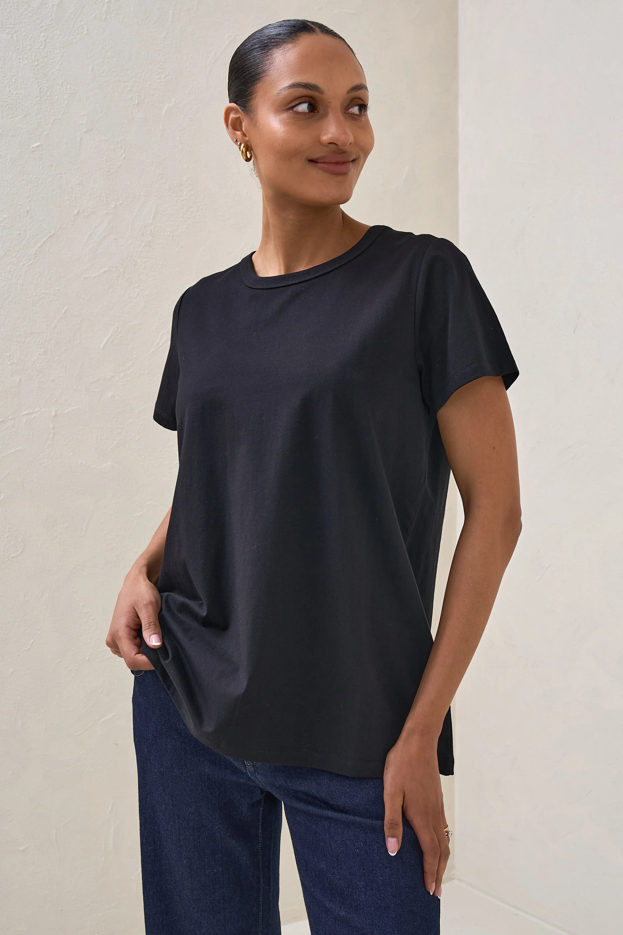 Homebase Tee - Black - Image 6