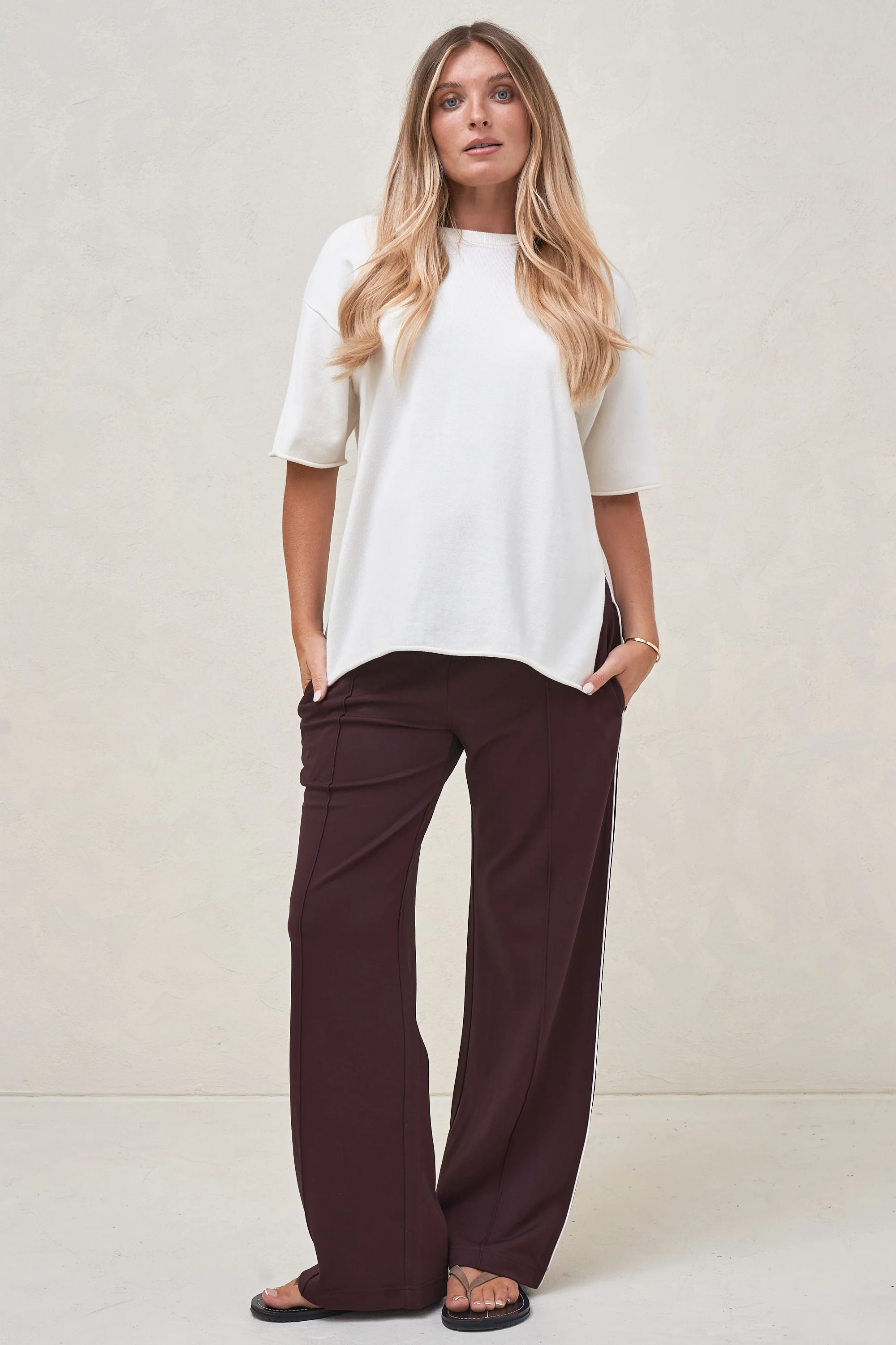 Baseline Trackpant - Burgundy - Image 4