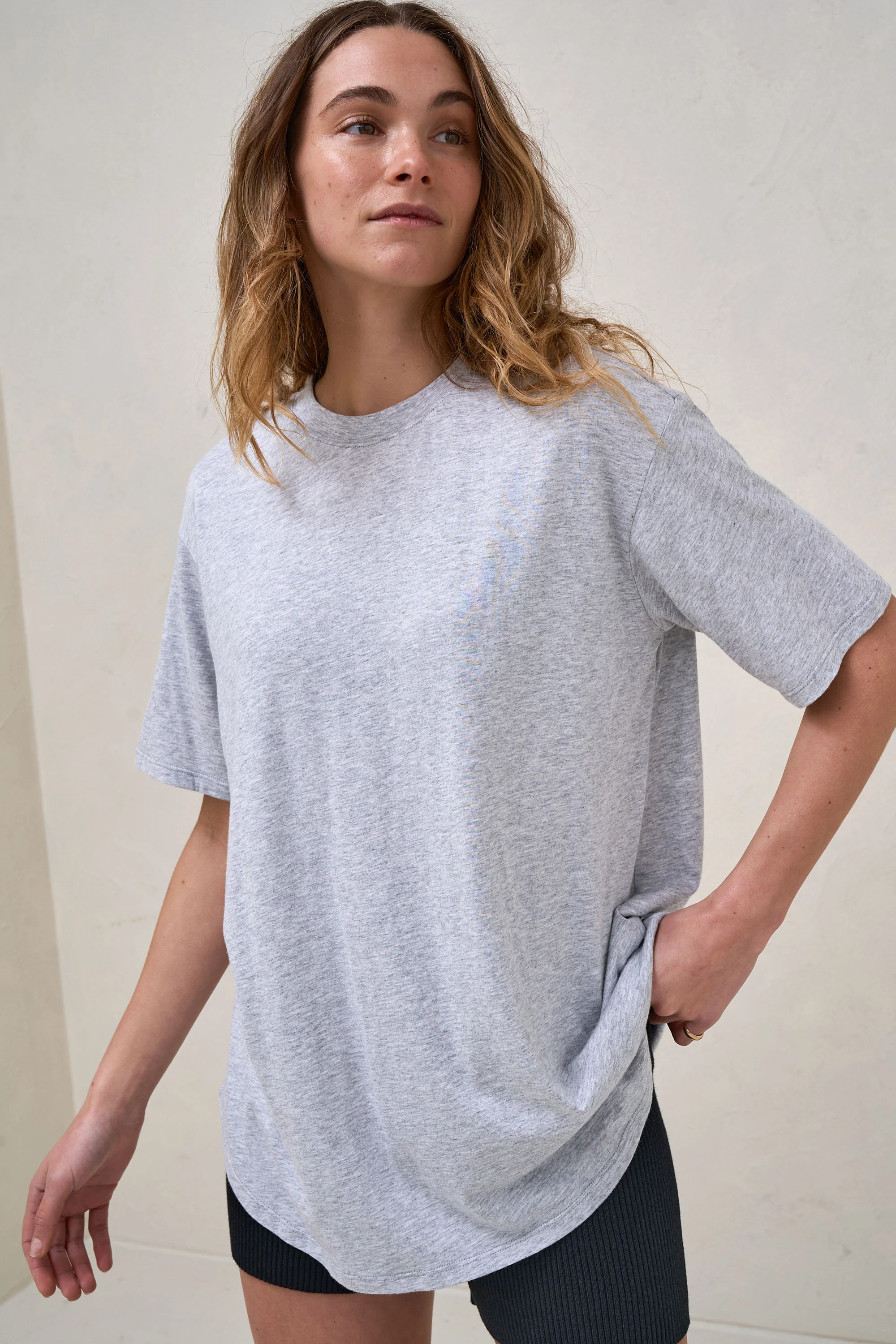 Into It Crew Tee - Grey - Image 6