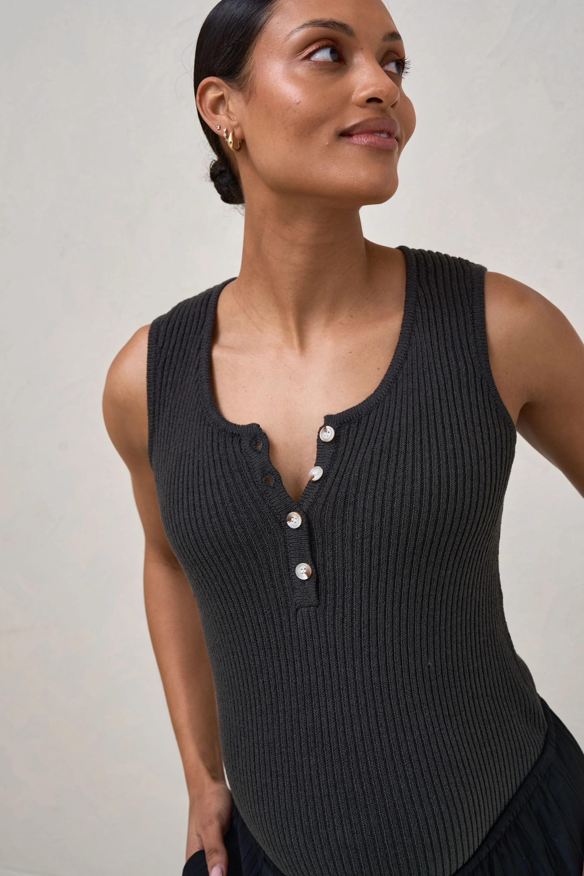 Unwind Nursing Tank - Slate* - Image 3