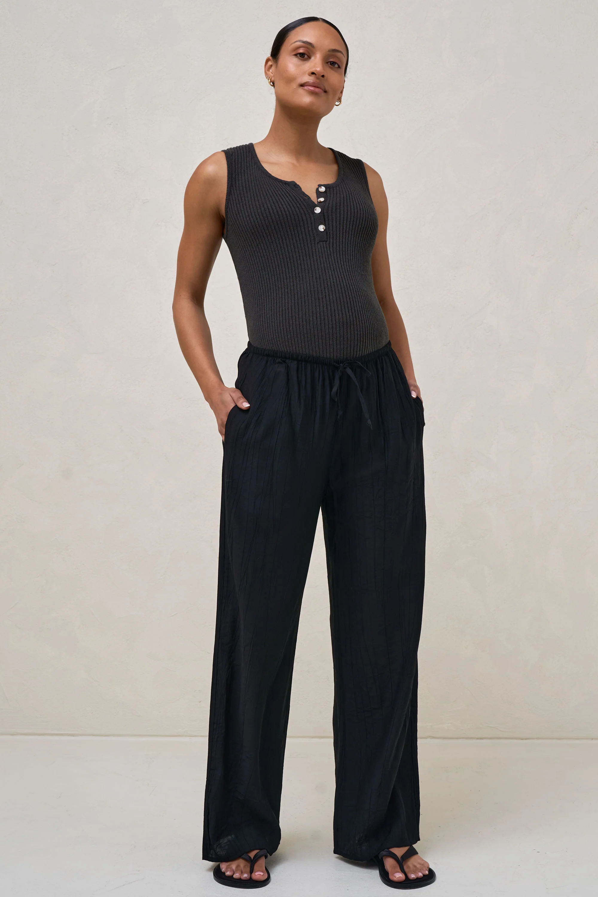 Unwind Nursing Tank - Slate* - Image 5