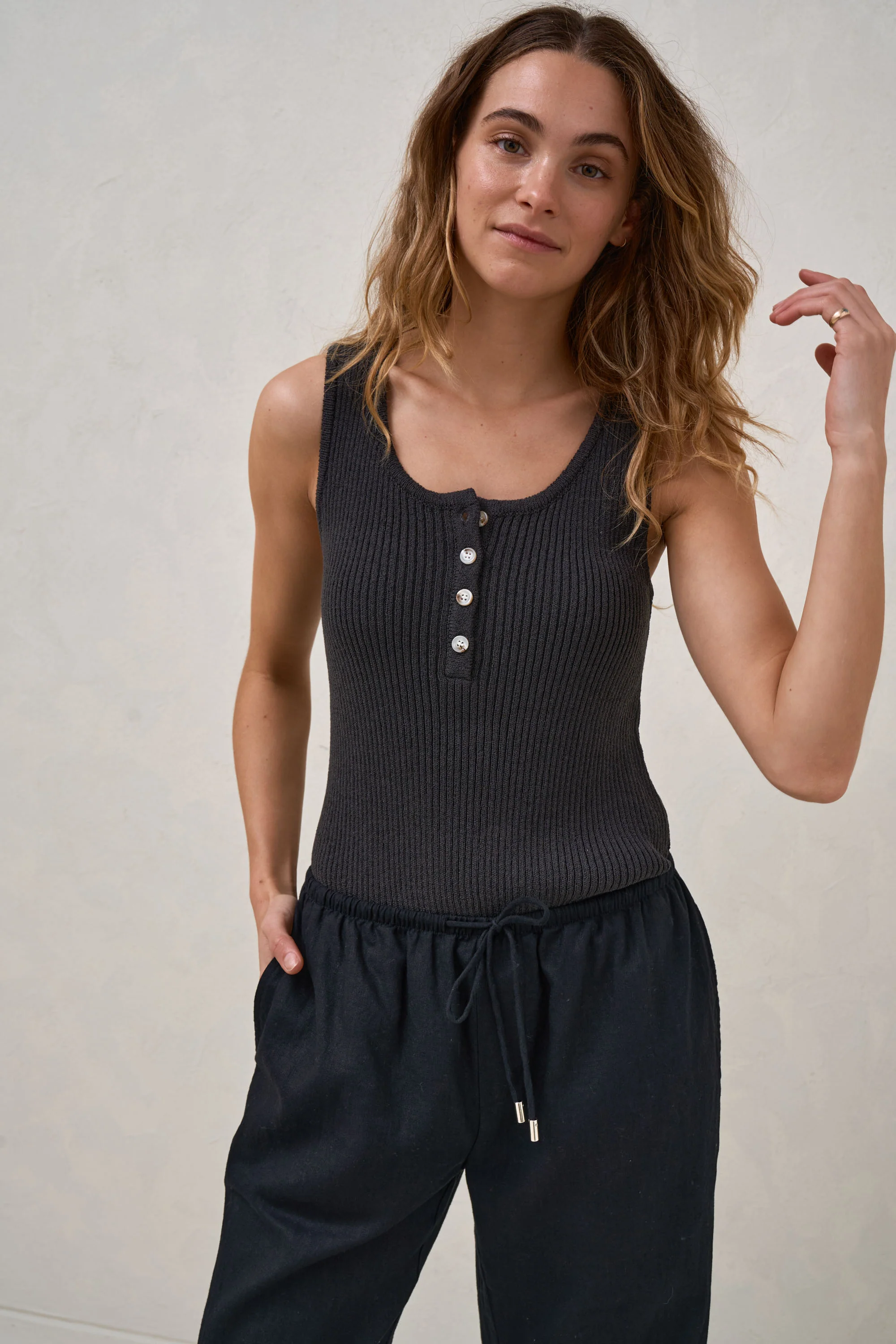 Unwind Nursing Tank - Slate* - Image 8