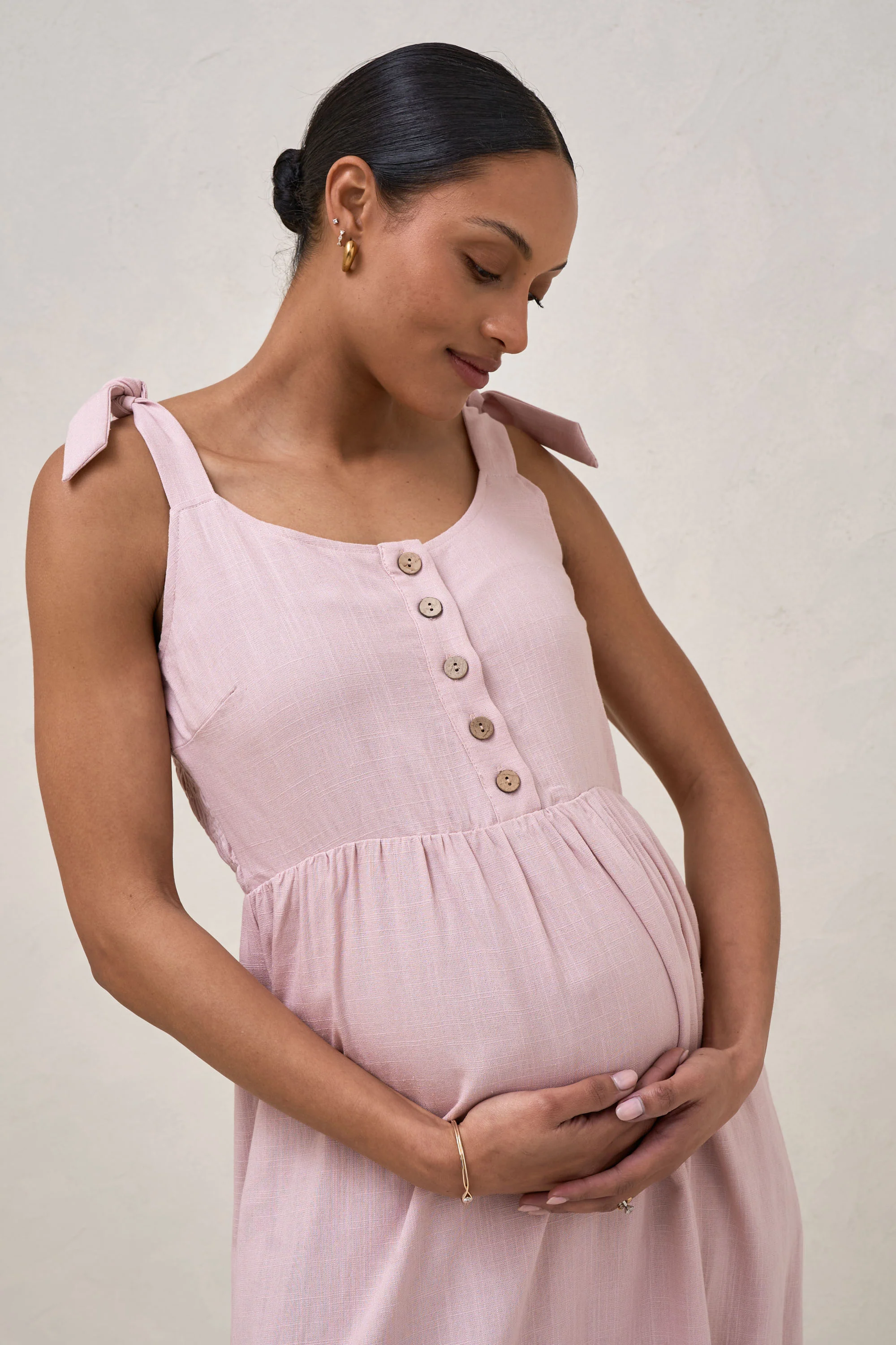 Breeze Along Midi Dress - Blush - Image 5
