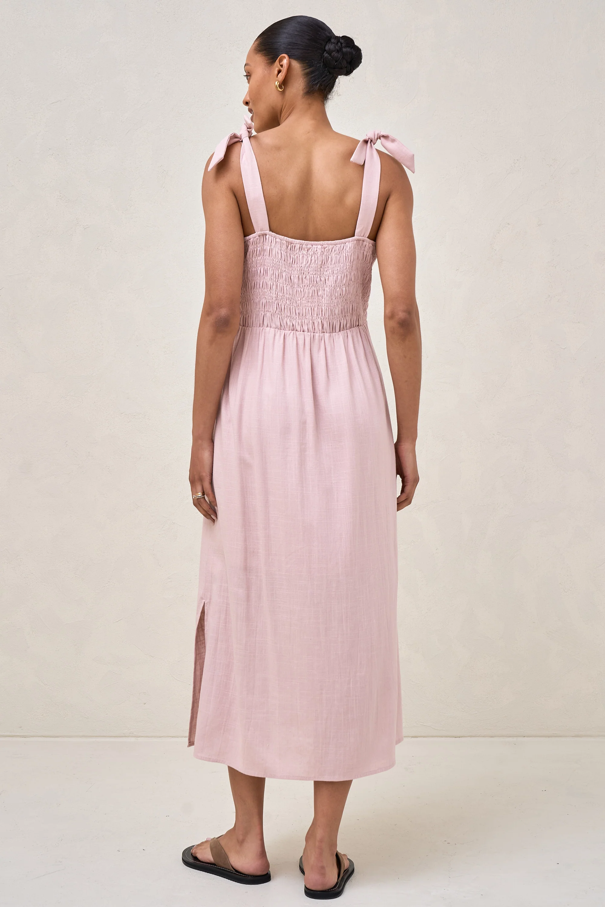 Breeze Along Midi Dress - Blush - Image 8