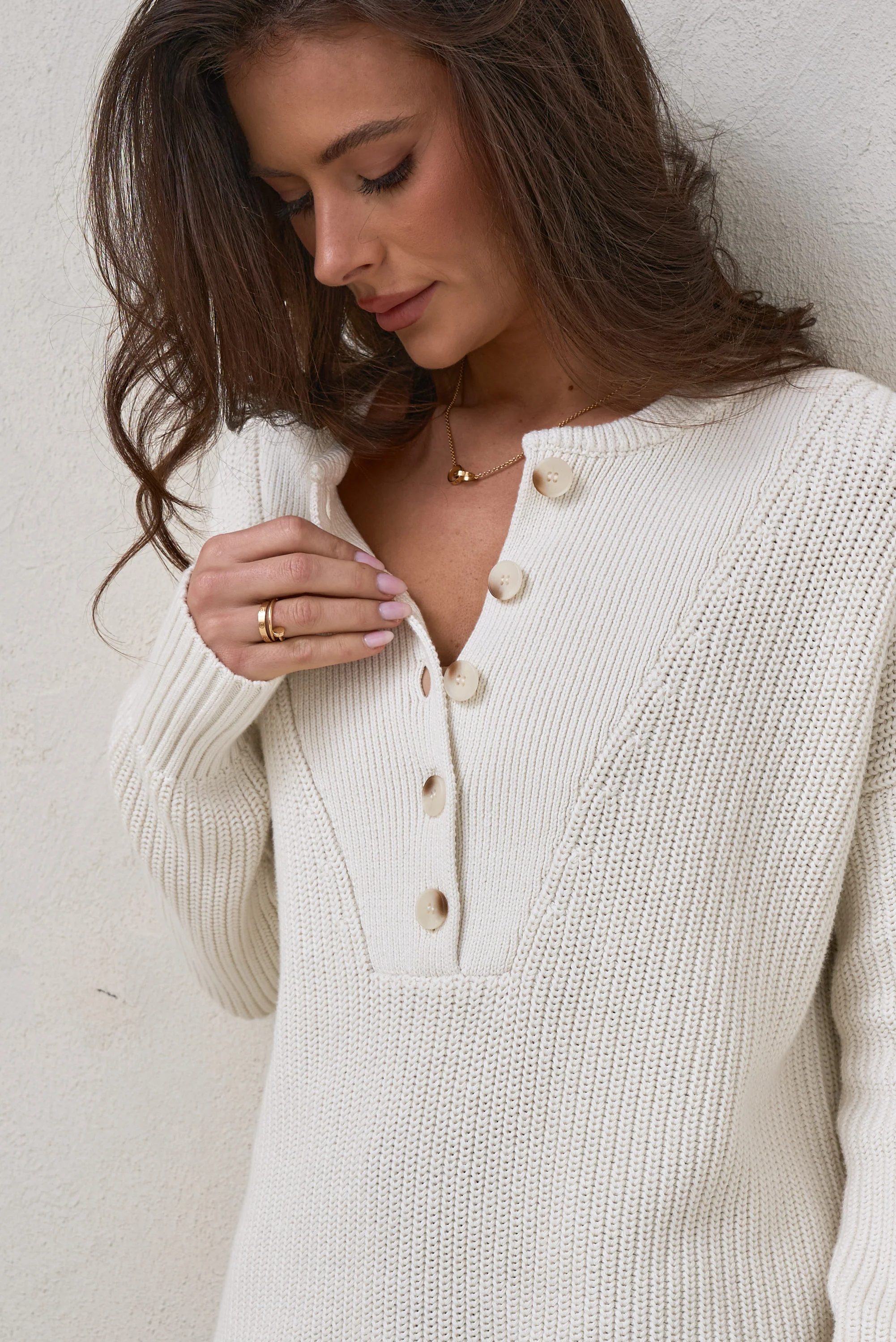 Bound To Be Button Sweater - Image 10