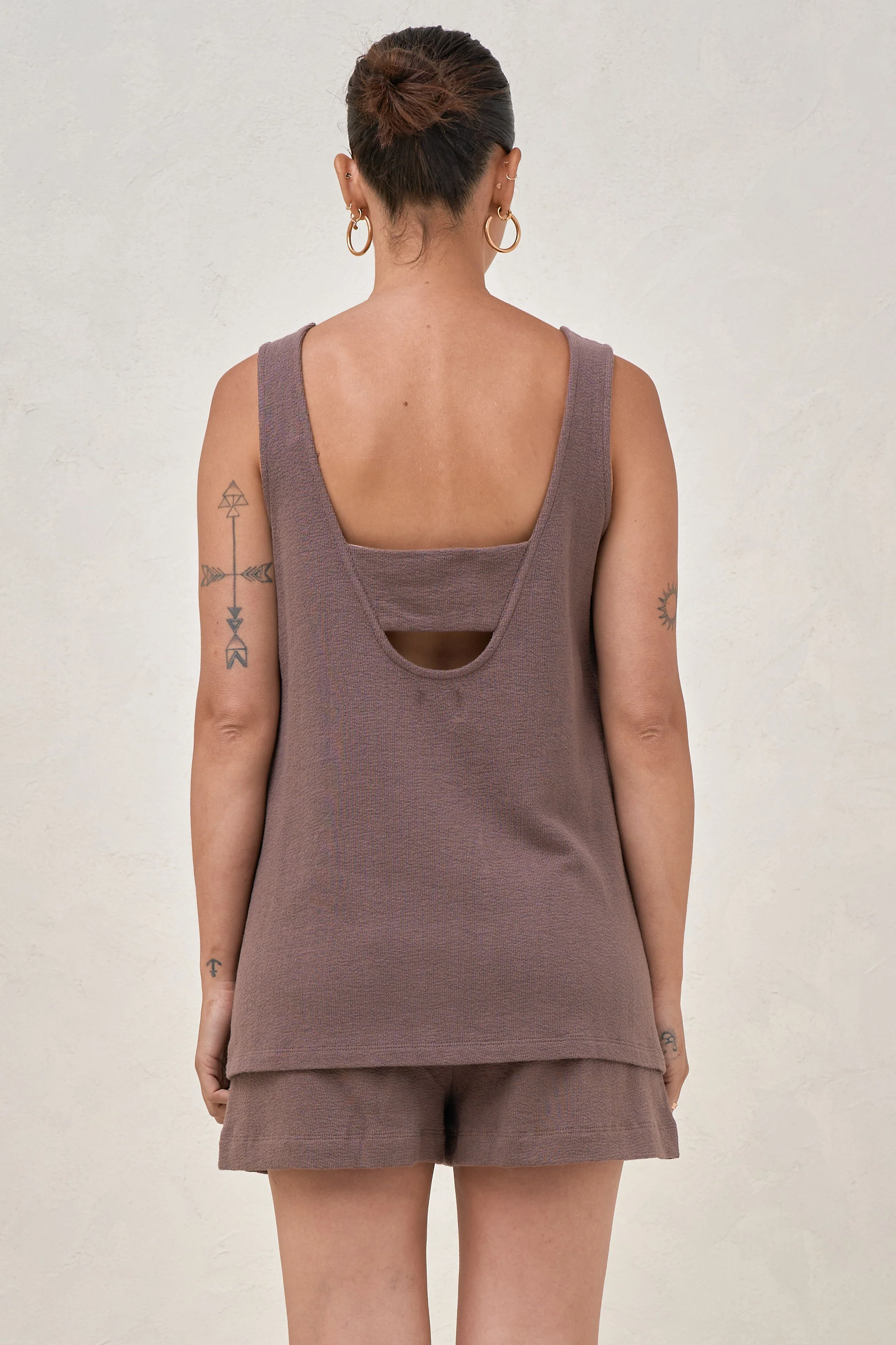 Kindred Nursing Top - Ash Brown - Image 4