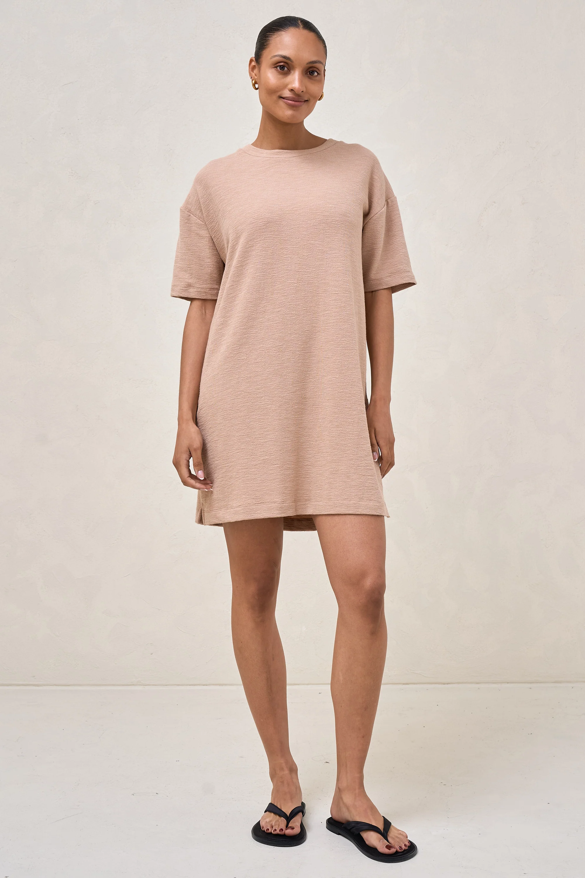 Whats Next Nursing Dress - Mocha - Image 10