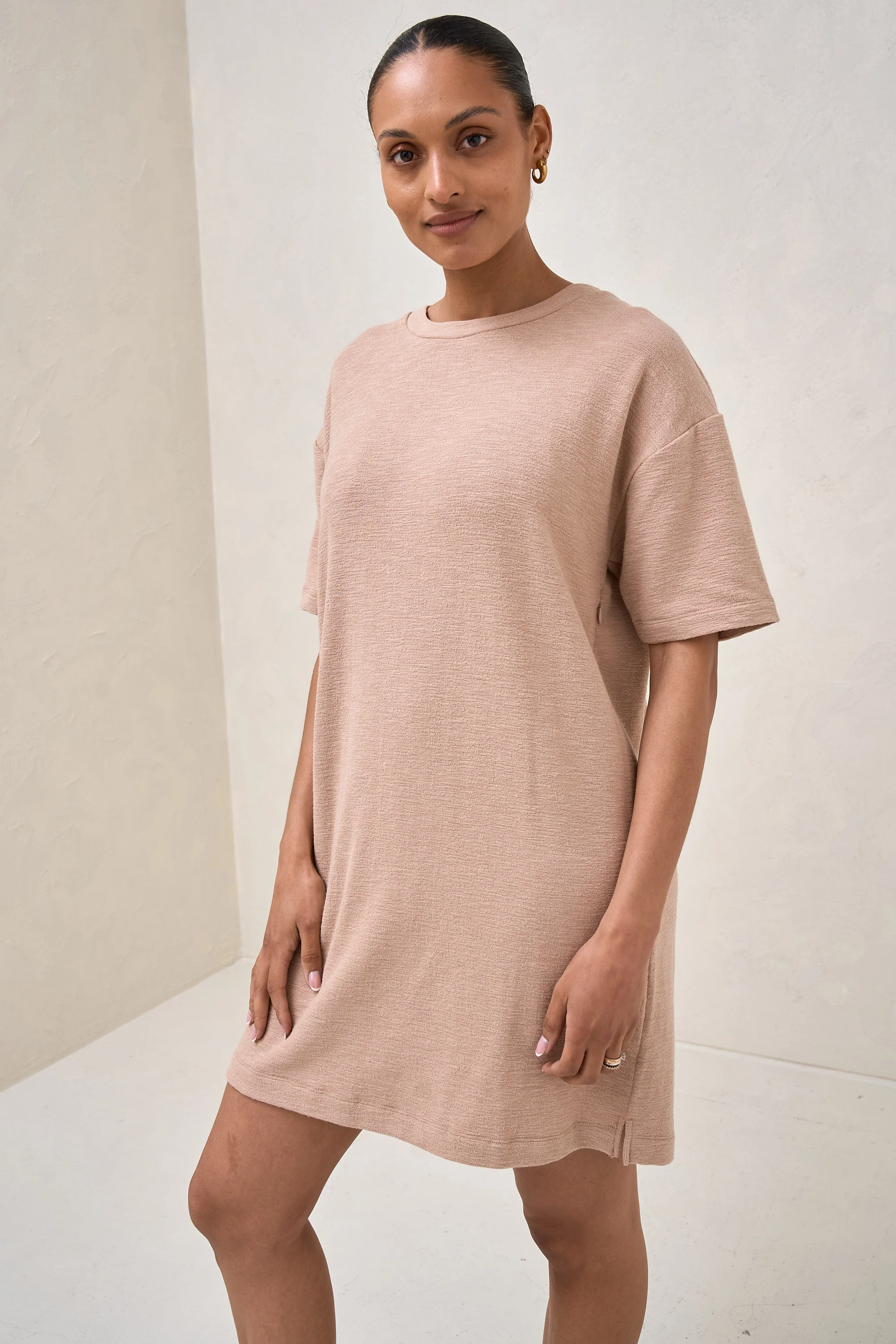 Whats Next Nursing Dress - Mocha - Image 6