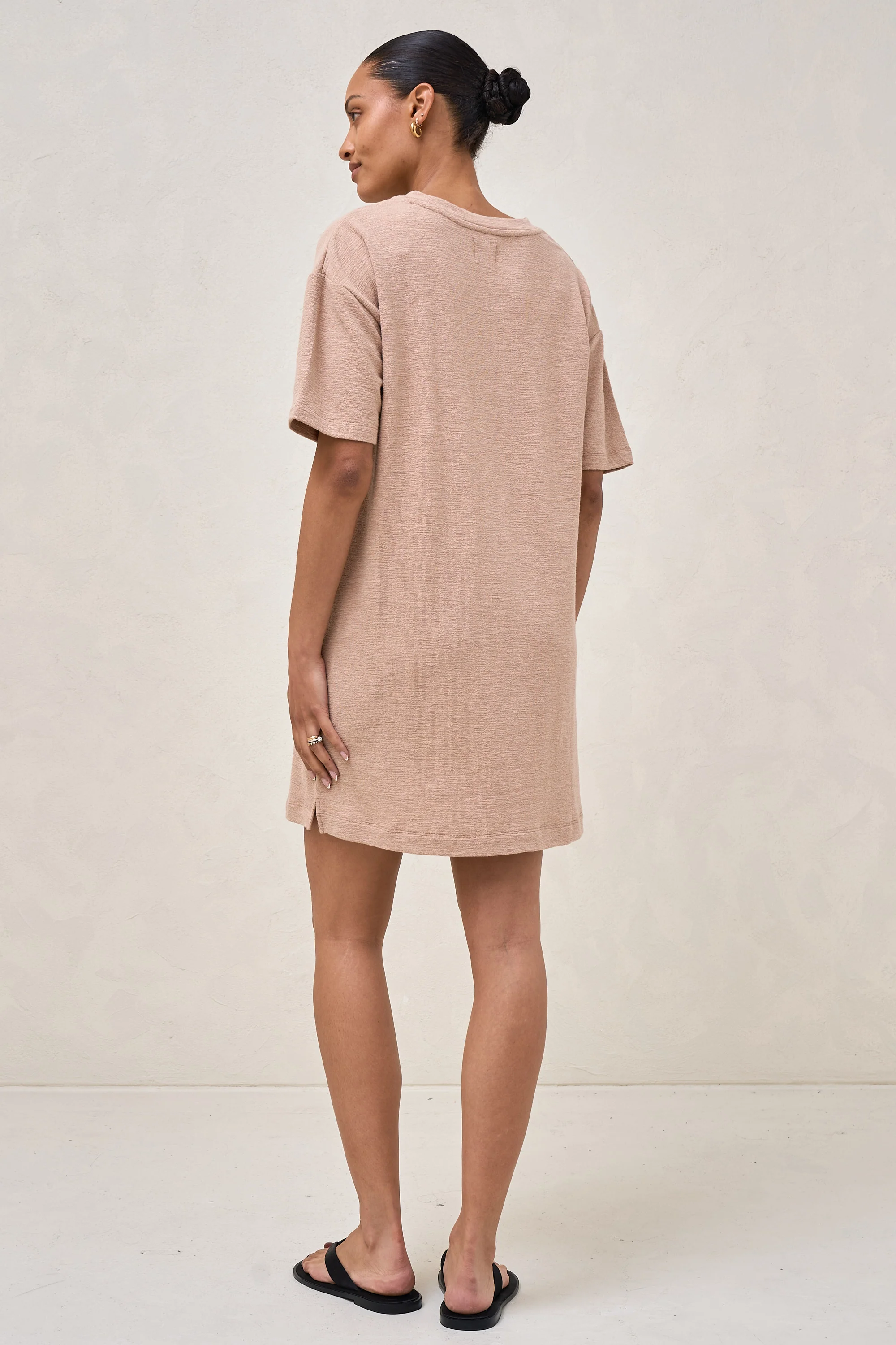 Whats Next Nursing Dress - Mocha - Image 7