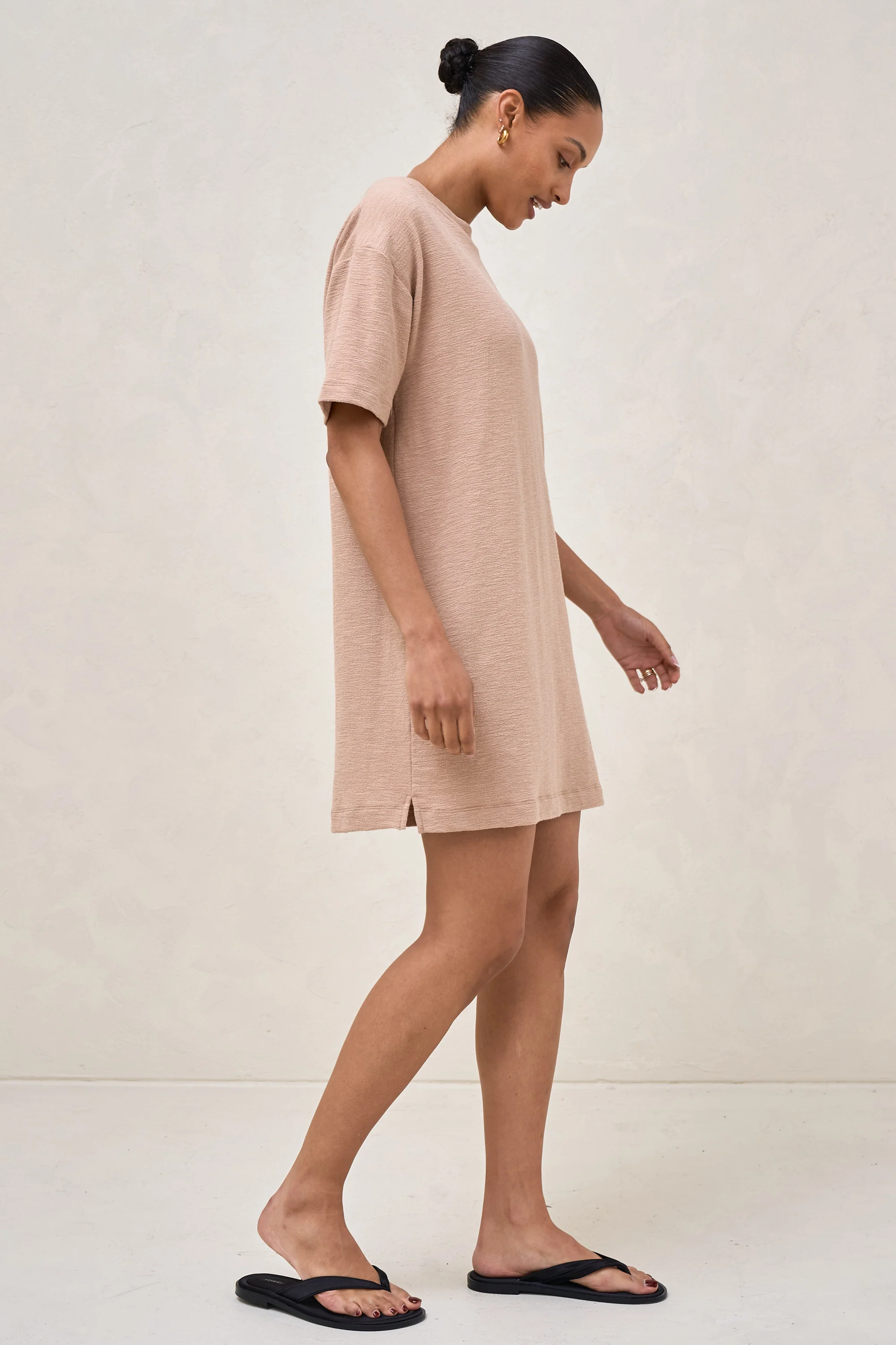 Whats Next Nursing Dress - Mocha - Image 9