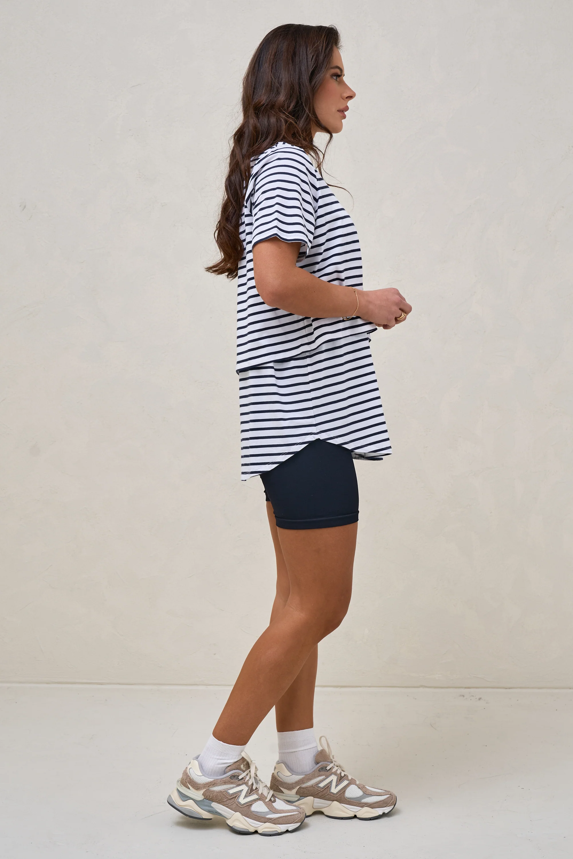 Me And You Nursing Tee - Stripe - Image 7