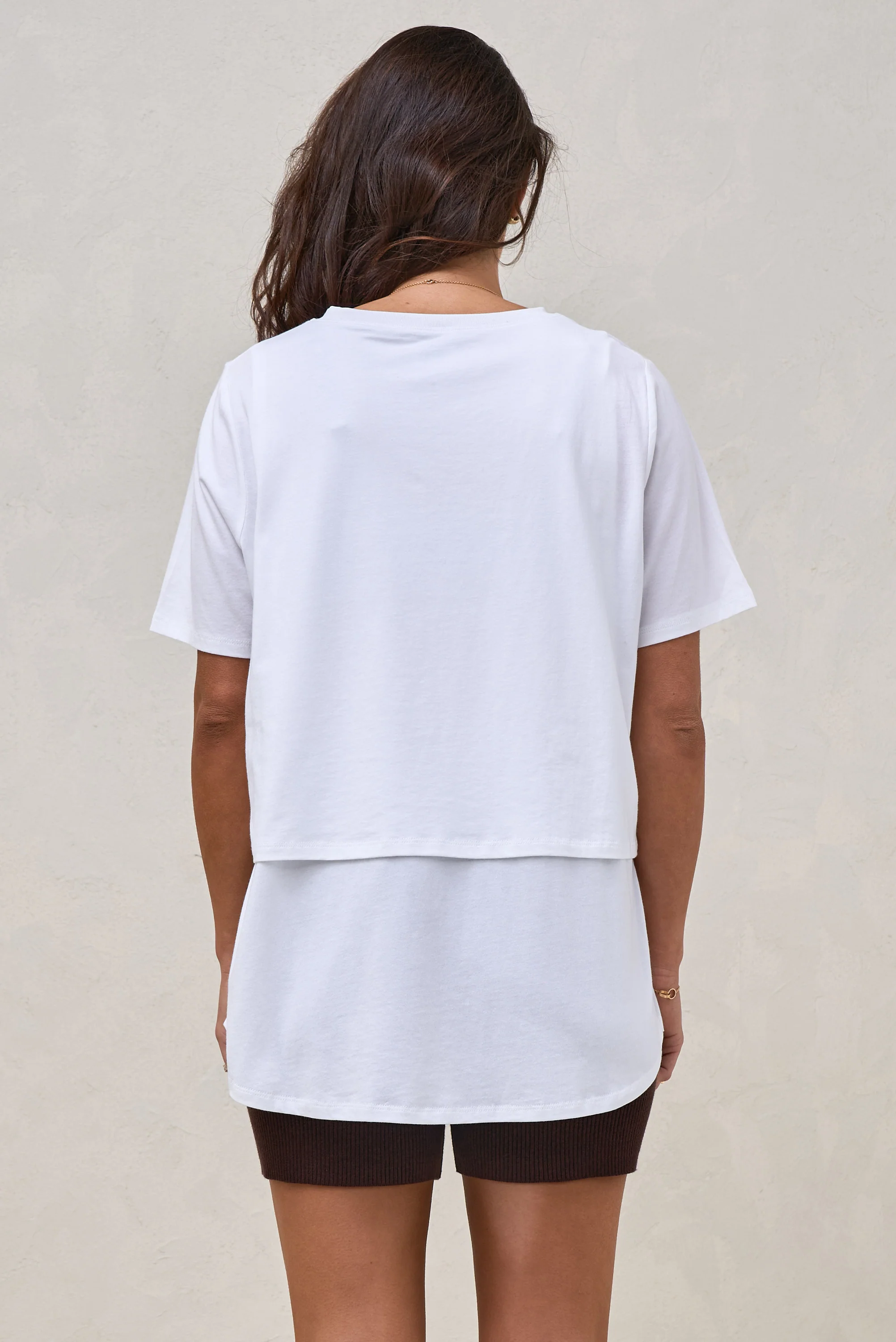 Me And You Nursing Tee - White - Image 8