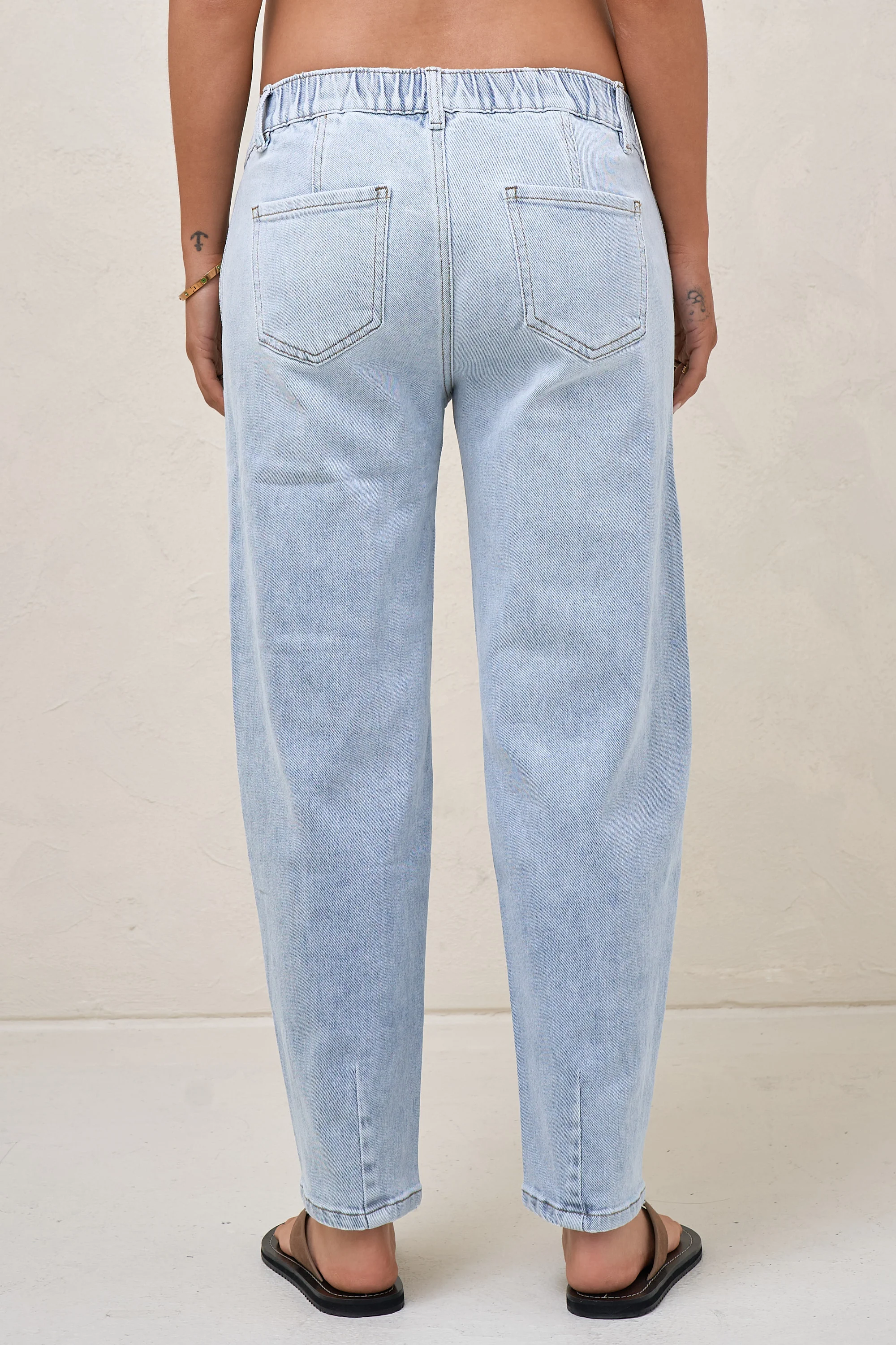 Bend The Rules Barrel Jean - Light Blue - Image 3