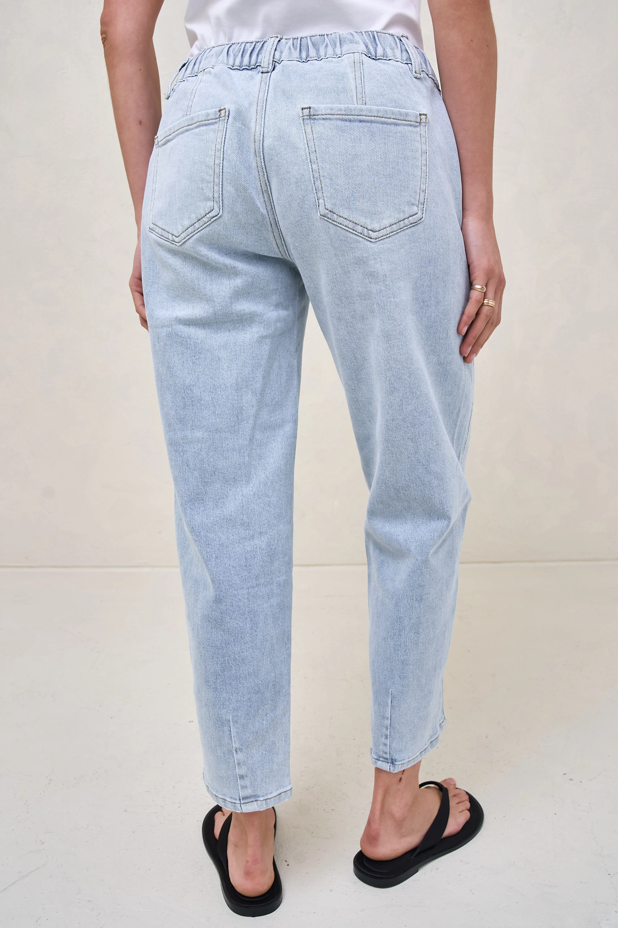 Bend The Rules Barrel Jean - Light Blue - Image 8