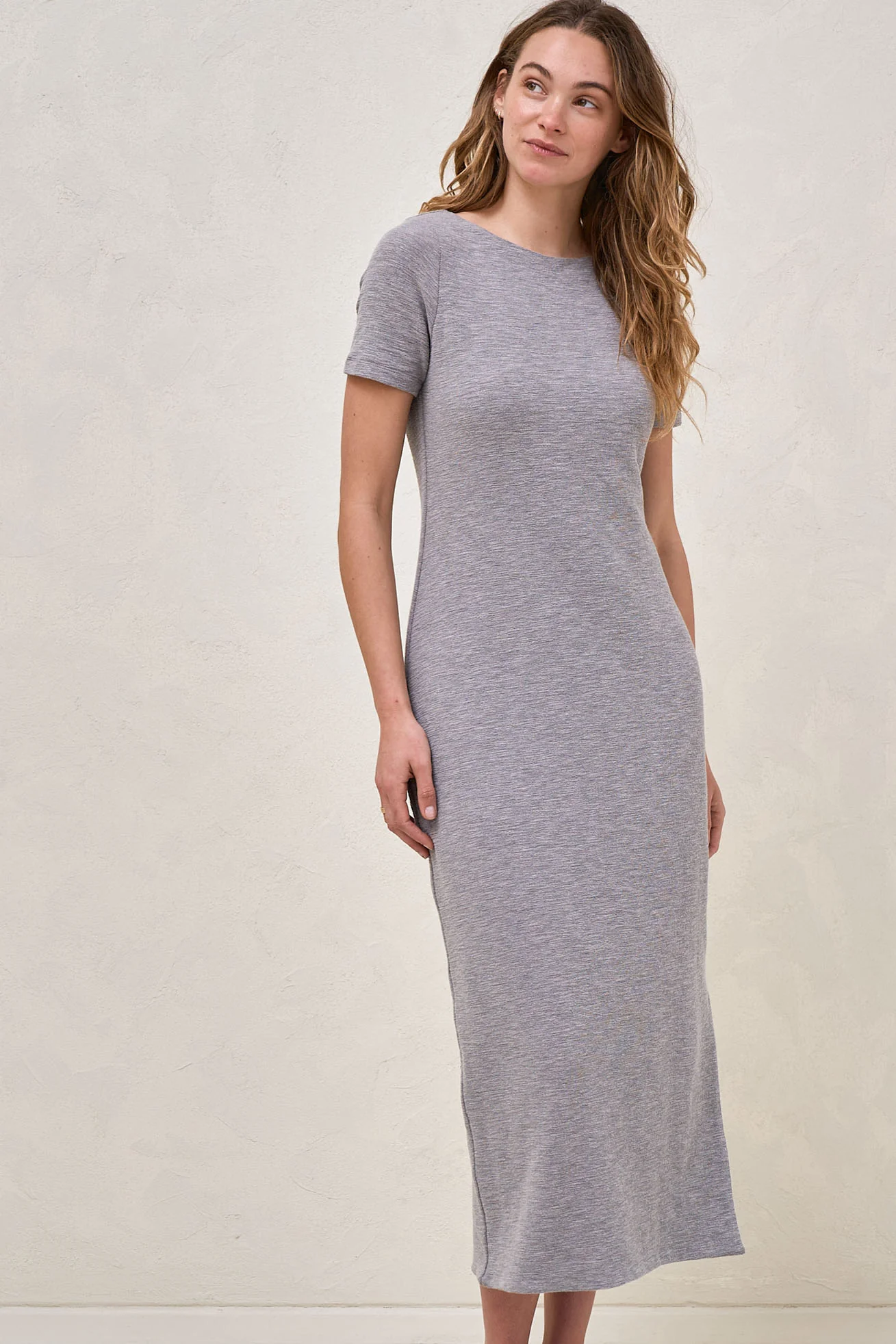 Epitome Short Sleeve Dress - Charcoal - Image 6