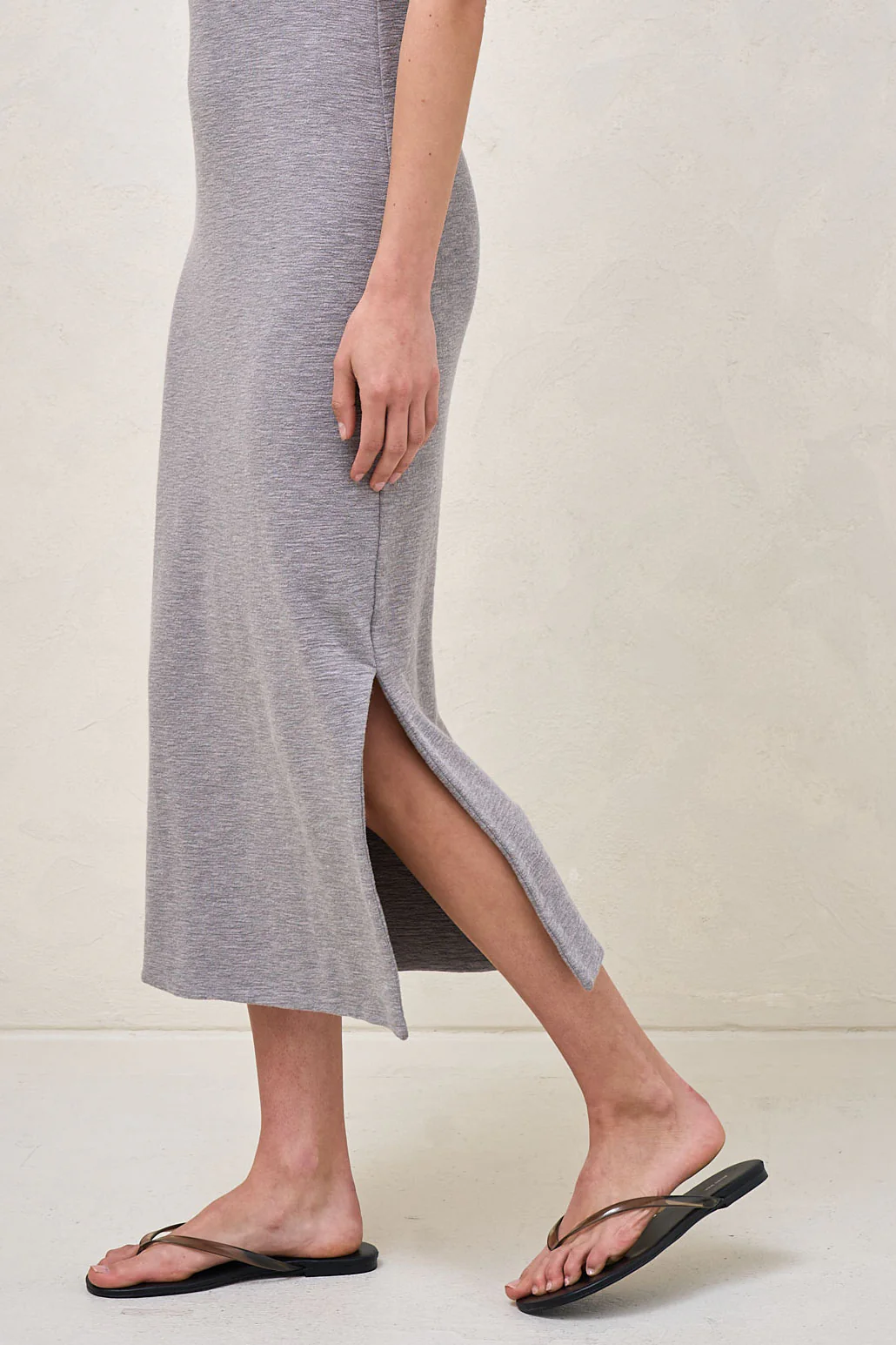 Epitome Short Sleeve Dress - Charcoal - Image 8