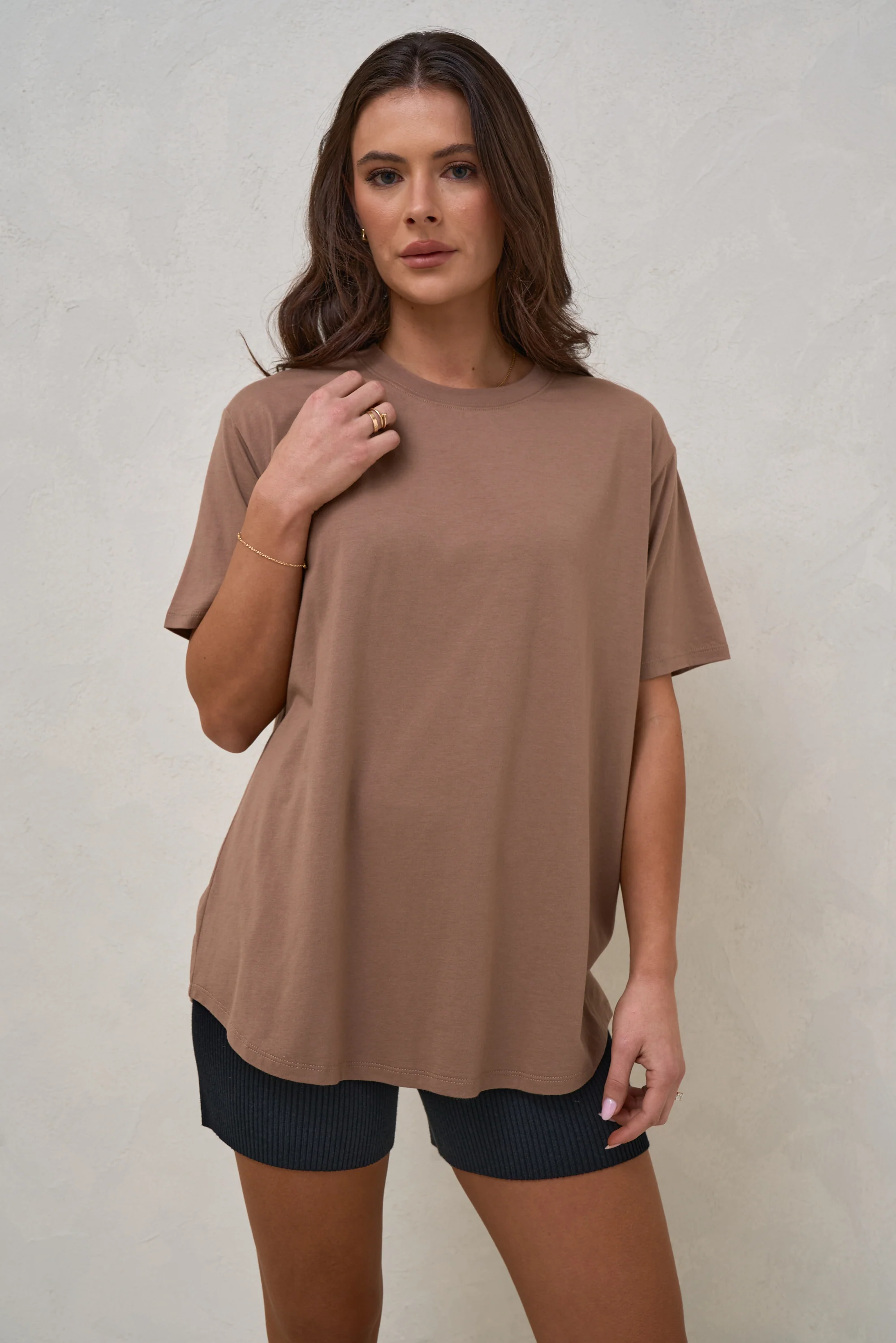 Into It Crew Tee - Brown* - Image 9