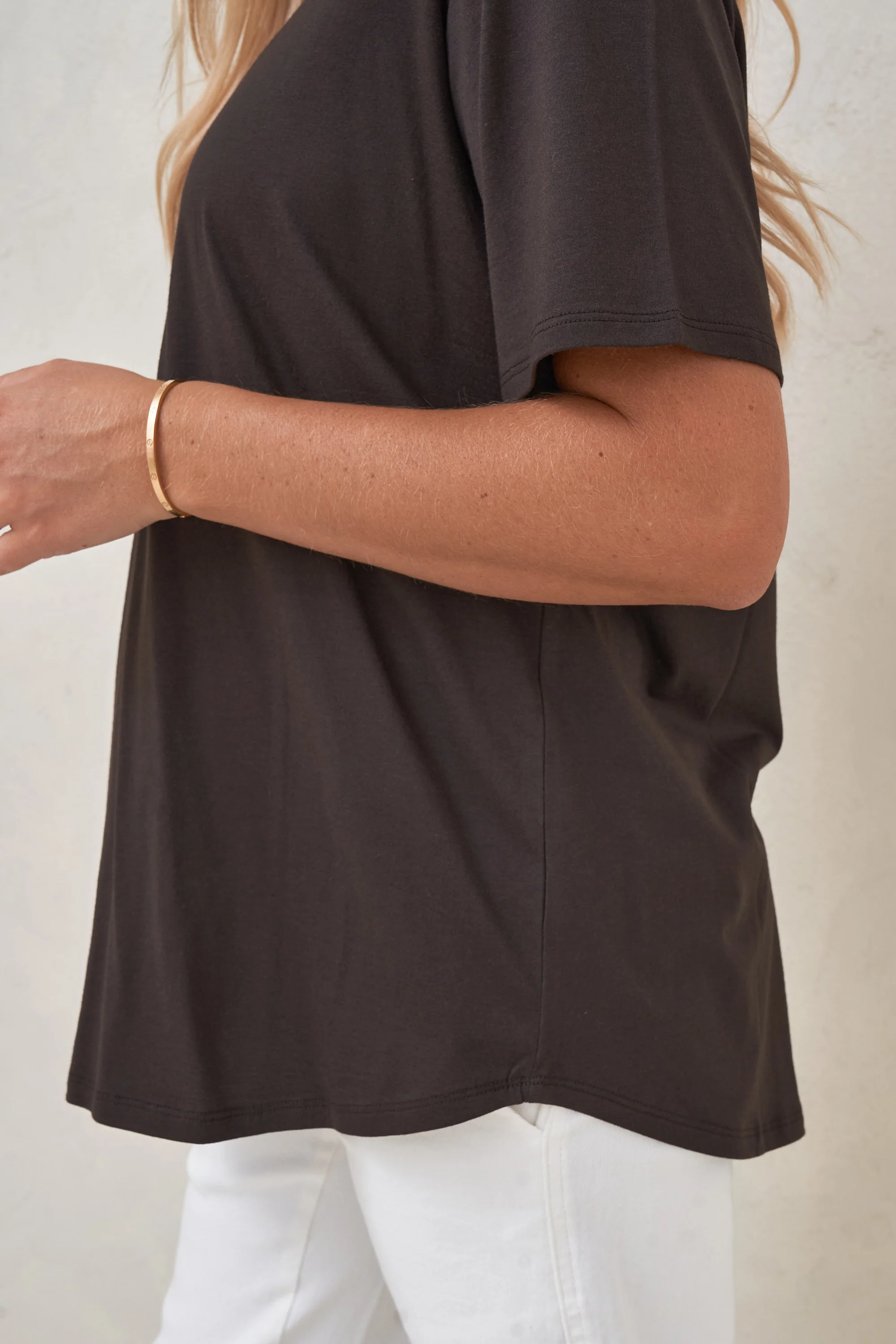 Into It Crew Tee - Espresso - Image 4