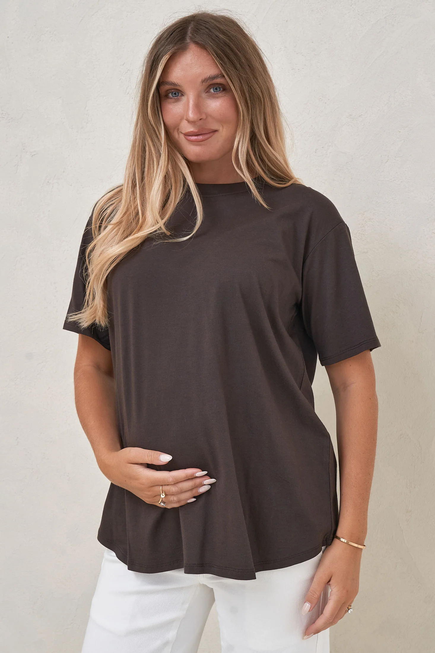 Into It Crew Tee - Espresso - Image 5