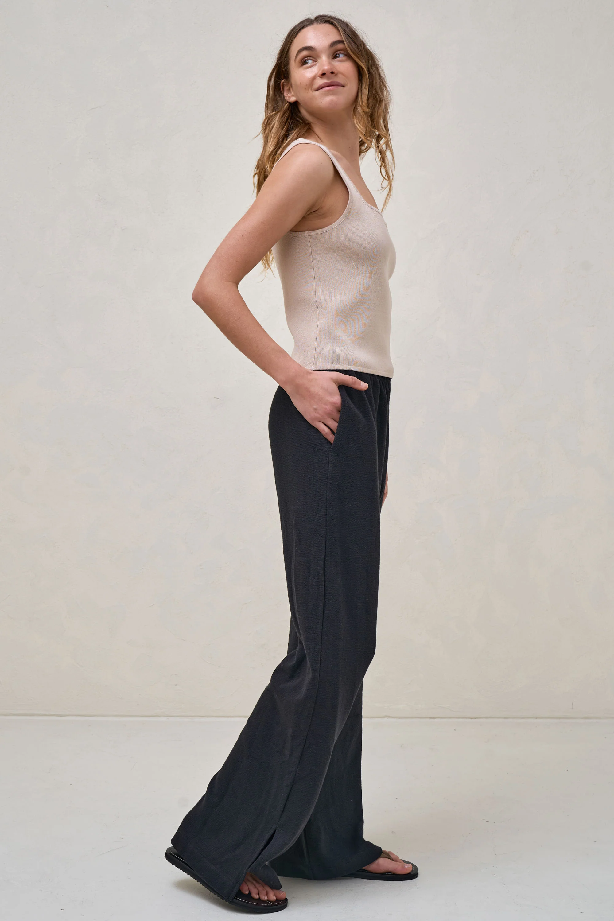 About That Base Knit Crop -Taupe - Image 7