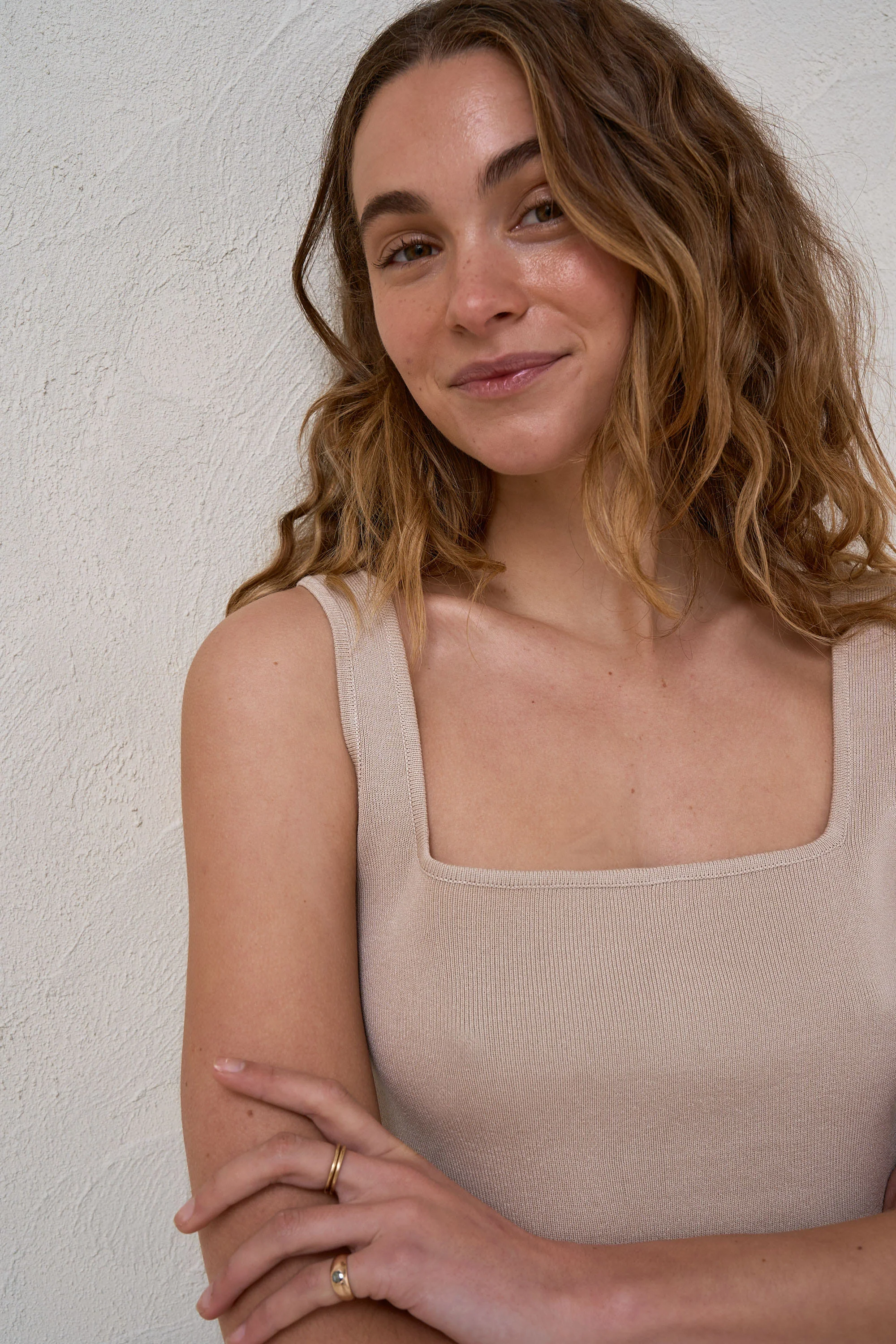 About That Base Knit Crop -Taupe - Image 9