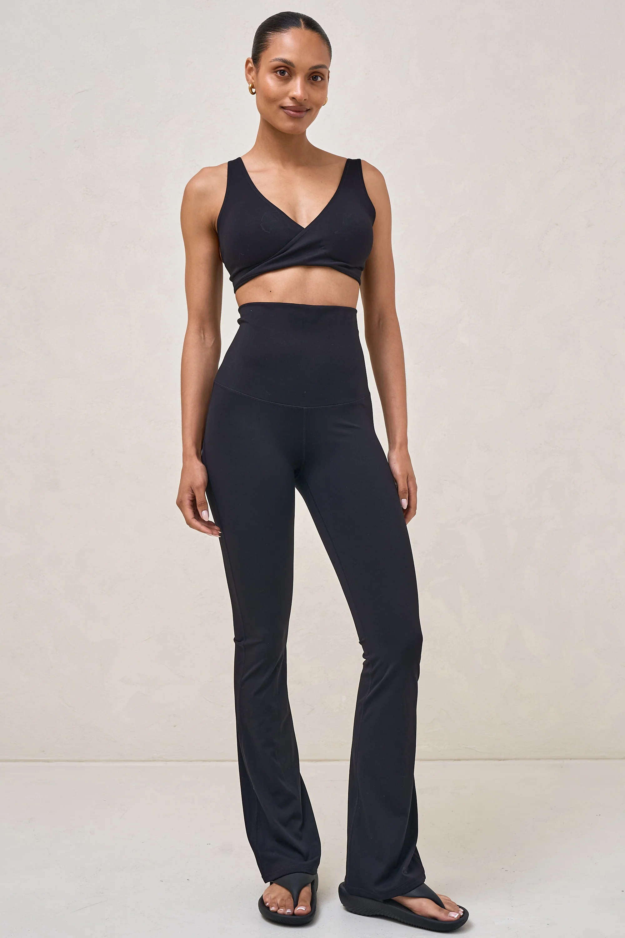 Bodybase Evolve Flare Legging- Blk - Image 6