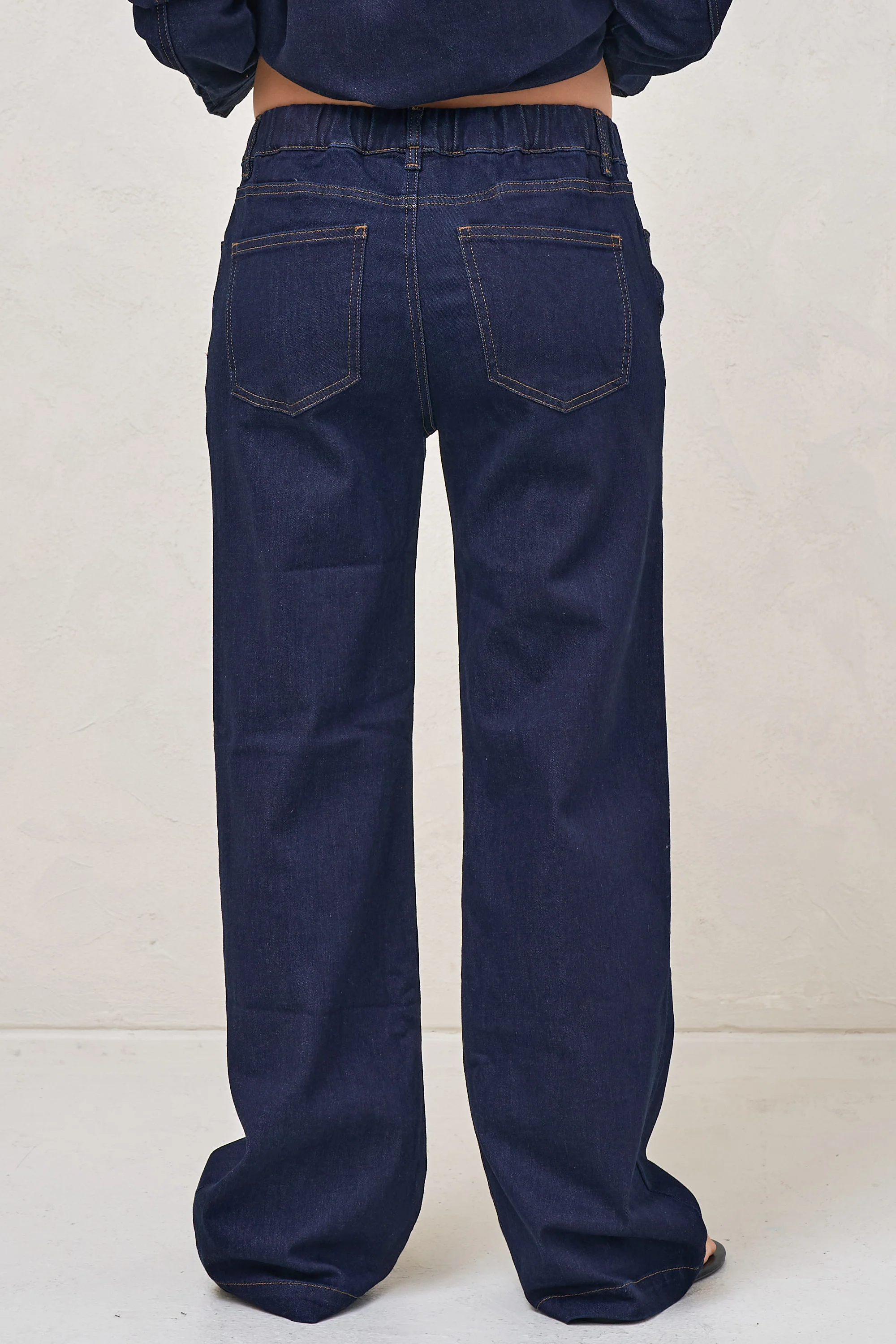 Frequent Wide Leg Jean - Indigo - Image 3