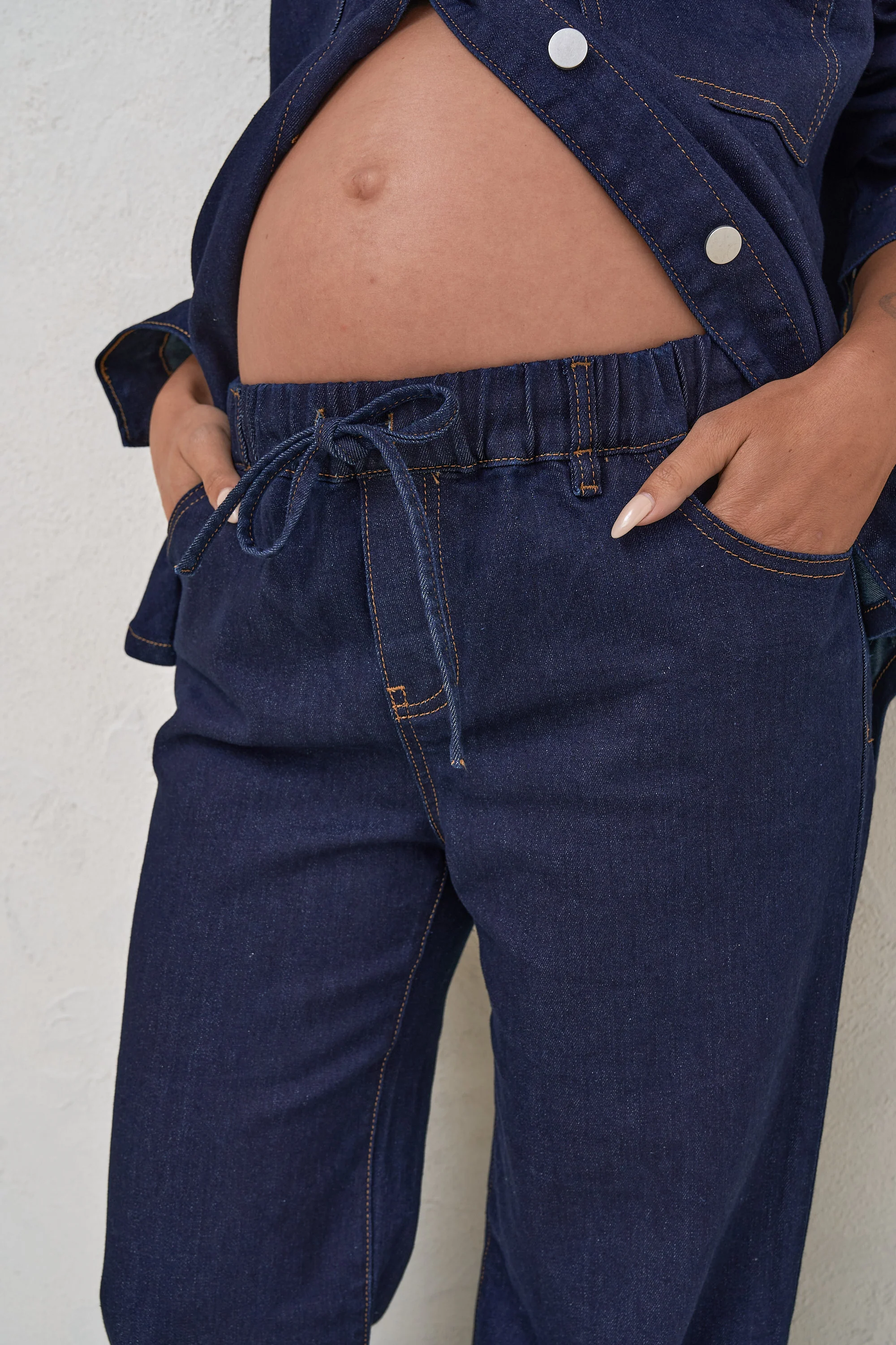 Frequent Wide Leg Jean - Indigo - Image 4