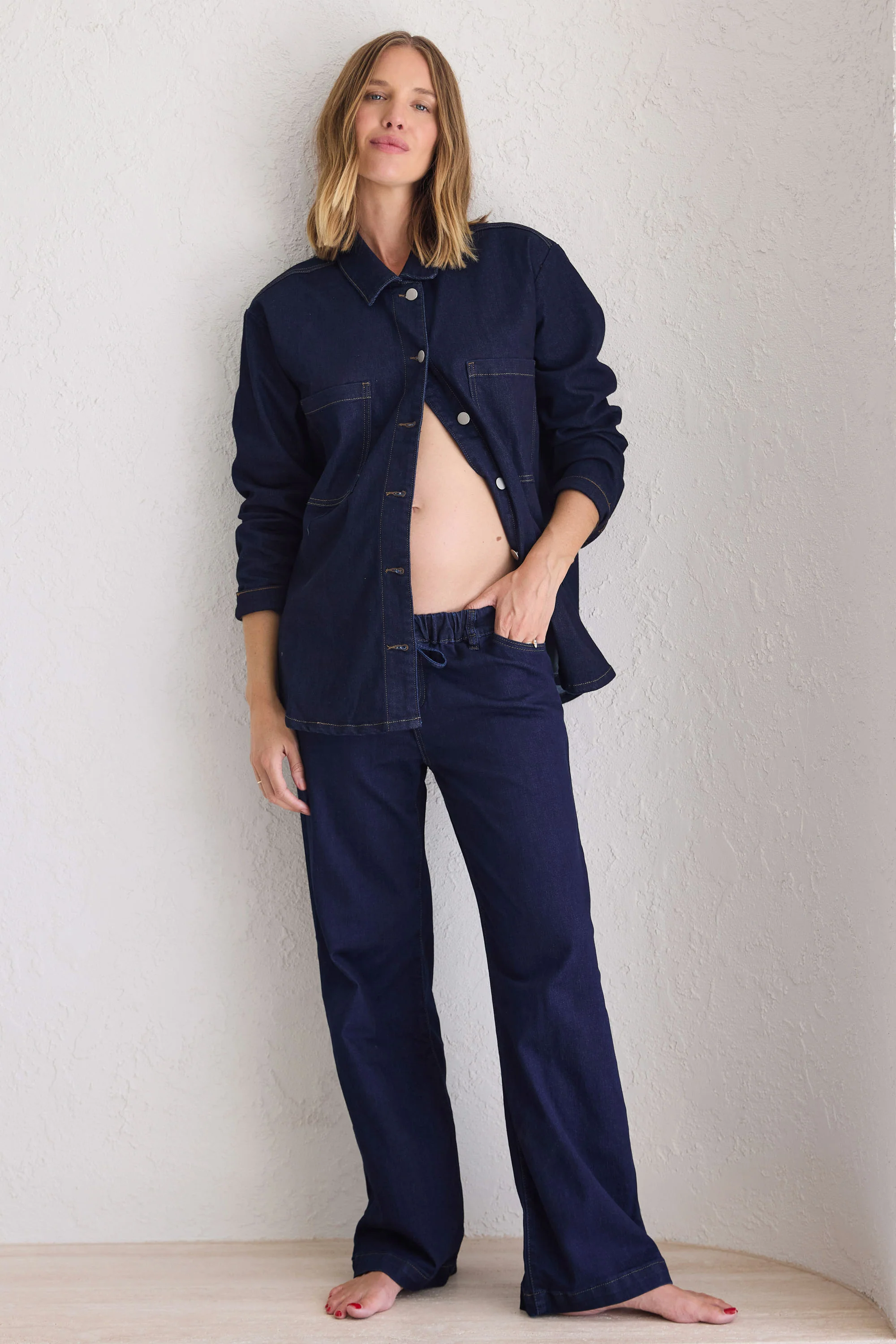 Frequent Wide Leg Jean - Indigo - Image 5