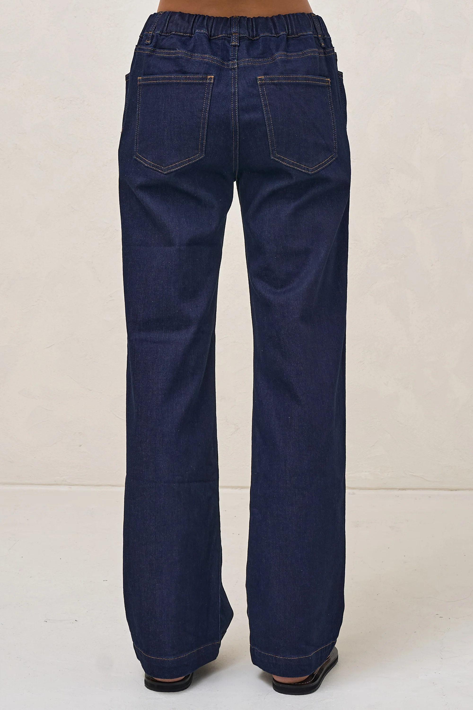 Frequent Wide Leg Jean - Indigo - Image 9